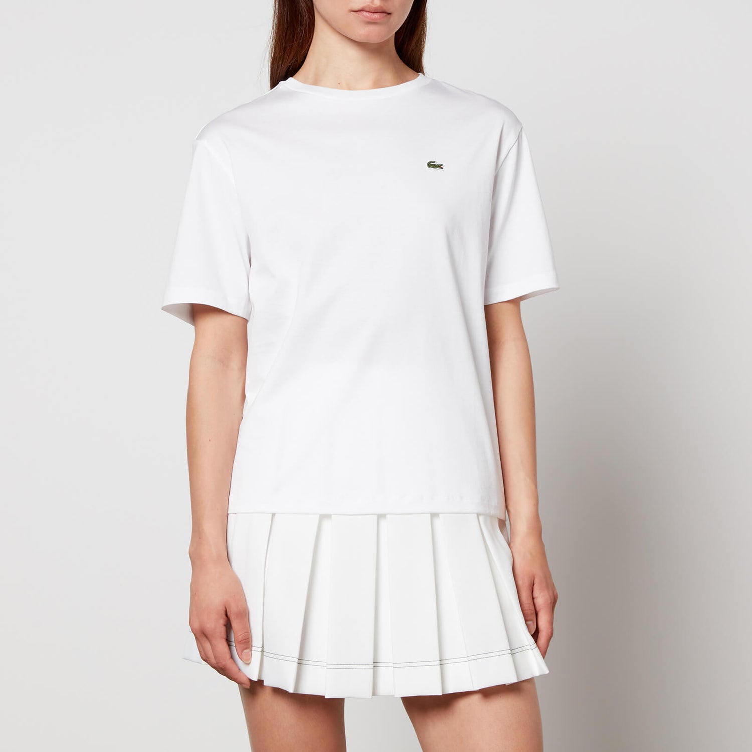 Lacoste Essential Logo-Appliqué Cotton-Jersey T-Shirt