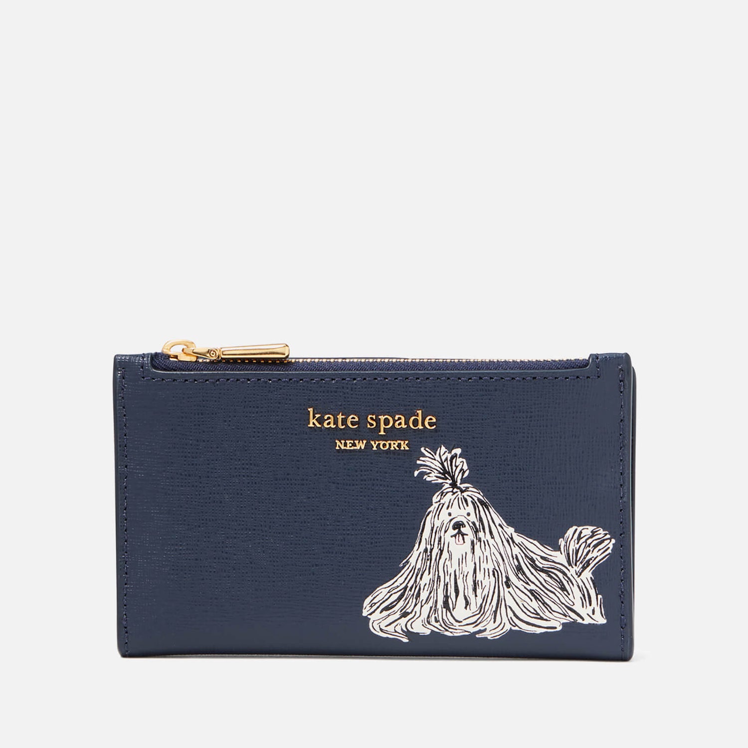 Kate Spade New York Shaggy Saffiano Leather Wallet