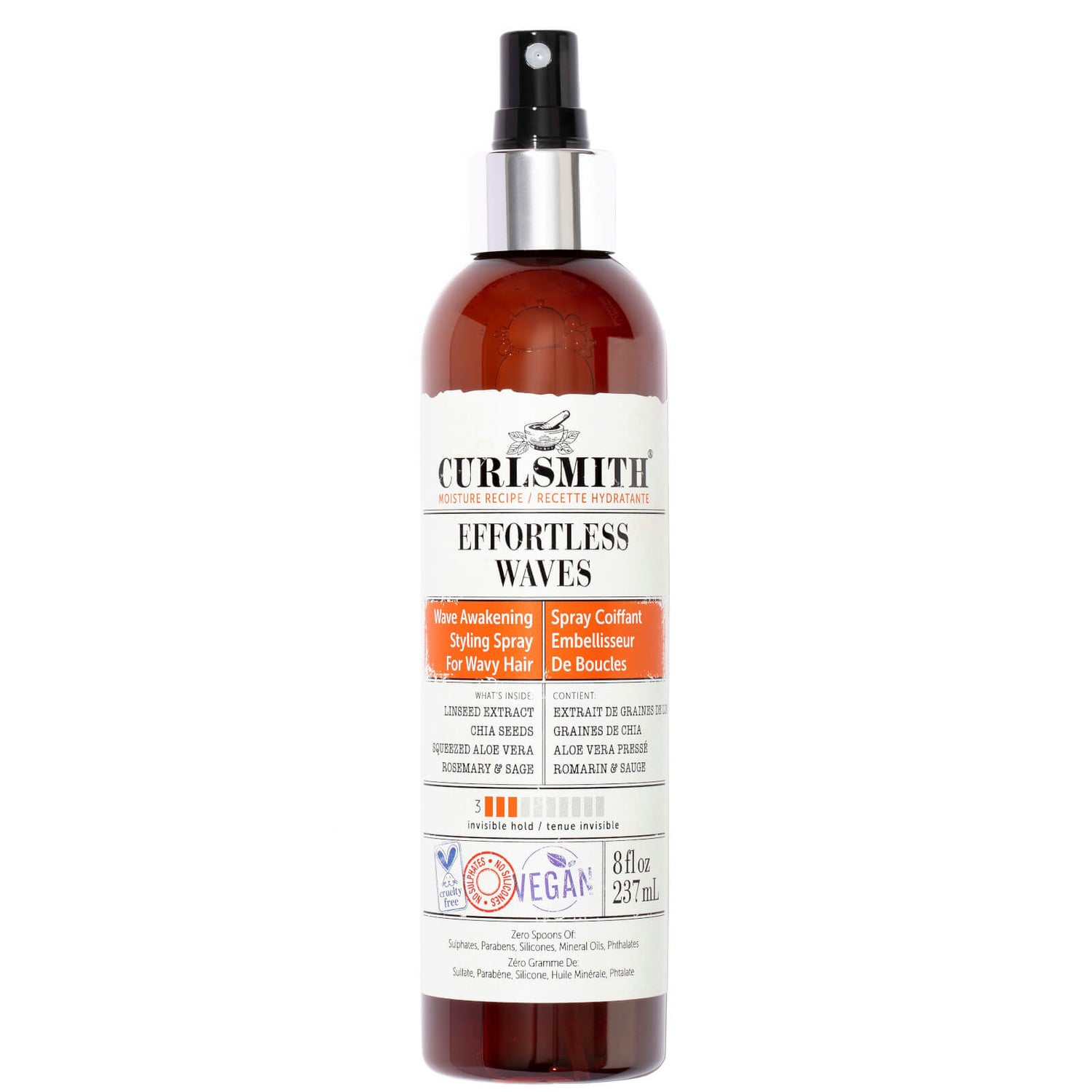 Espray Effortless Waves de Curlsmith 237 ml