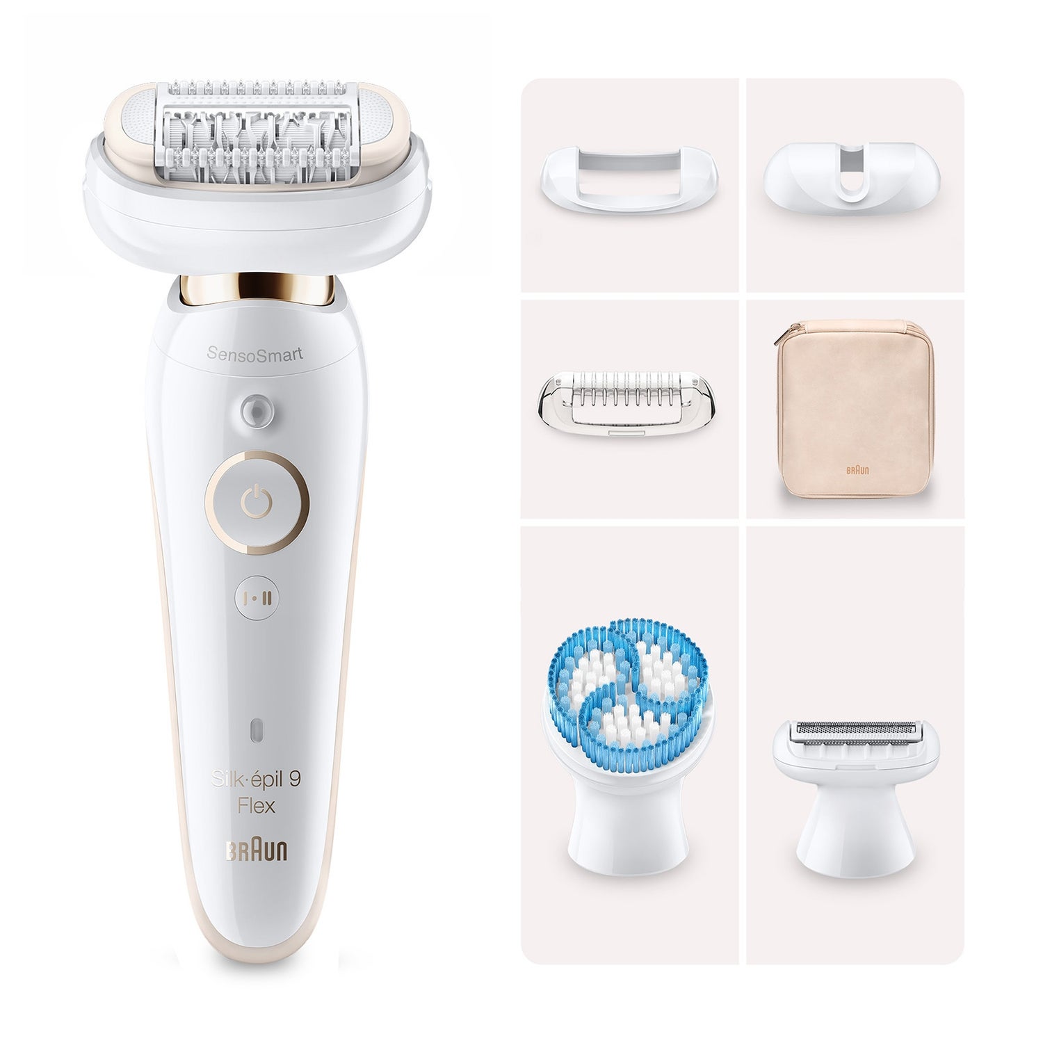 Braun Silk-épil 9 Flex 9010 Epilierer mit flexiblem Kopf