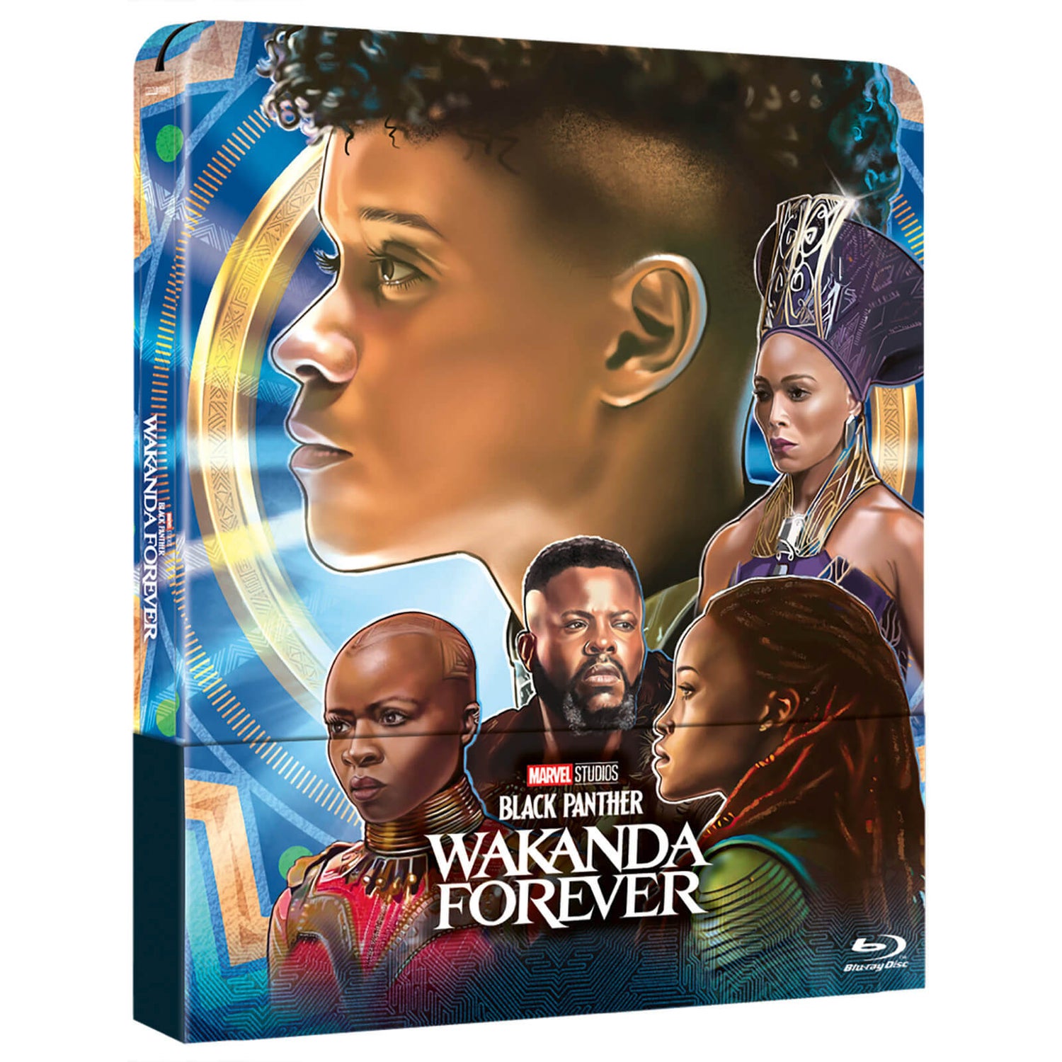 Black Panther: Wakanda Forever Zavvi Exclusive Limited Wakanda Edition 4K Ultra HD Steelbook (includes Blu-ray)