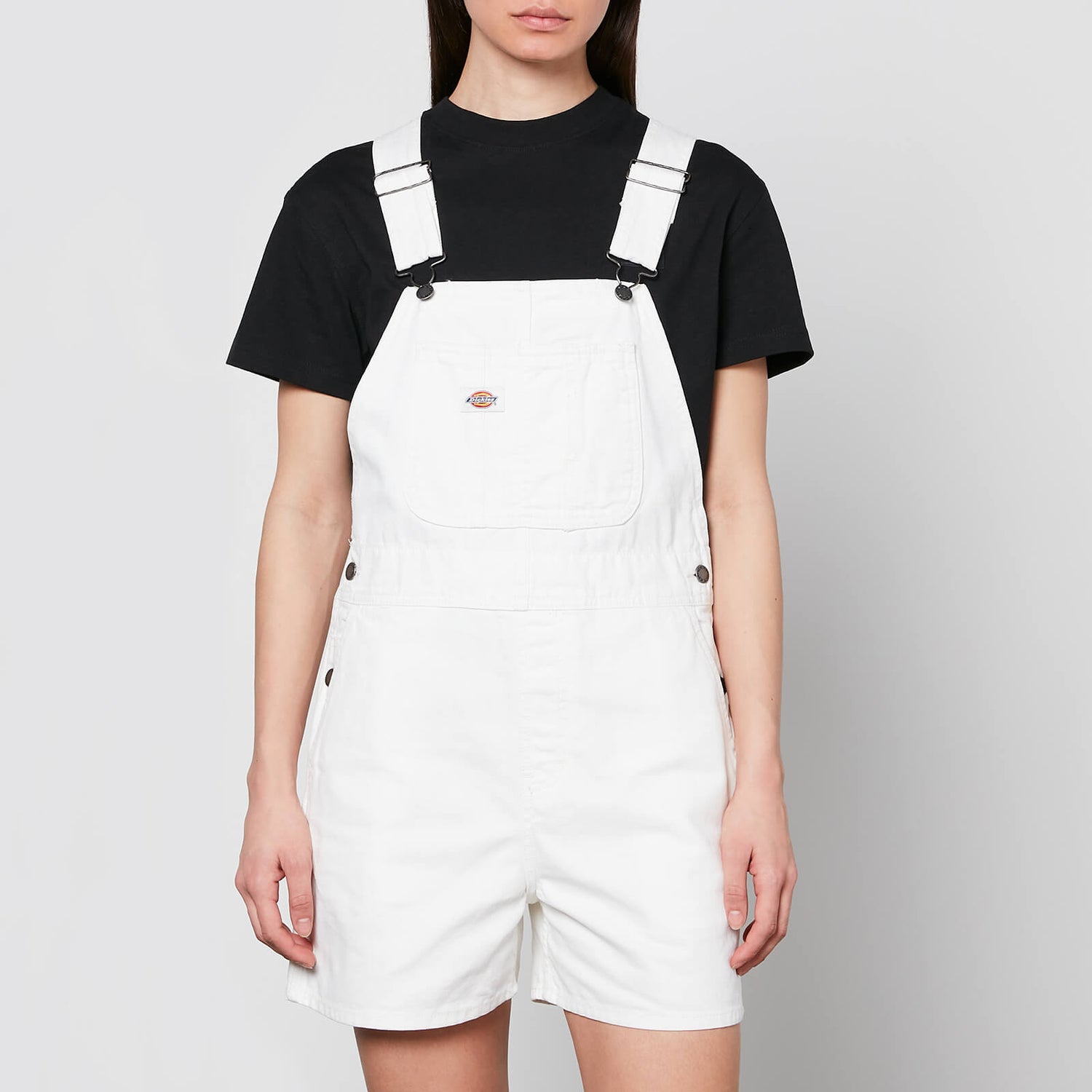 Dickies Duck Cotton-Canvas Short Dungarees - XS