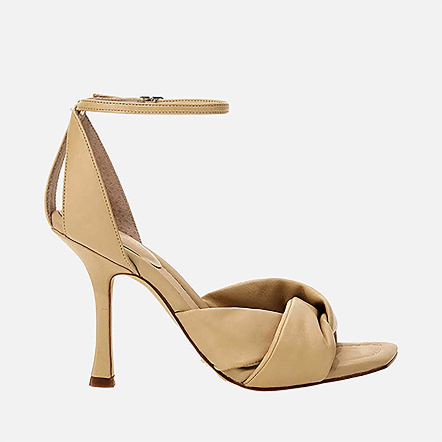 Guess Hyson Leather Heeled Sandals - UK 6