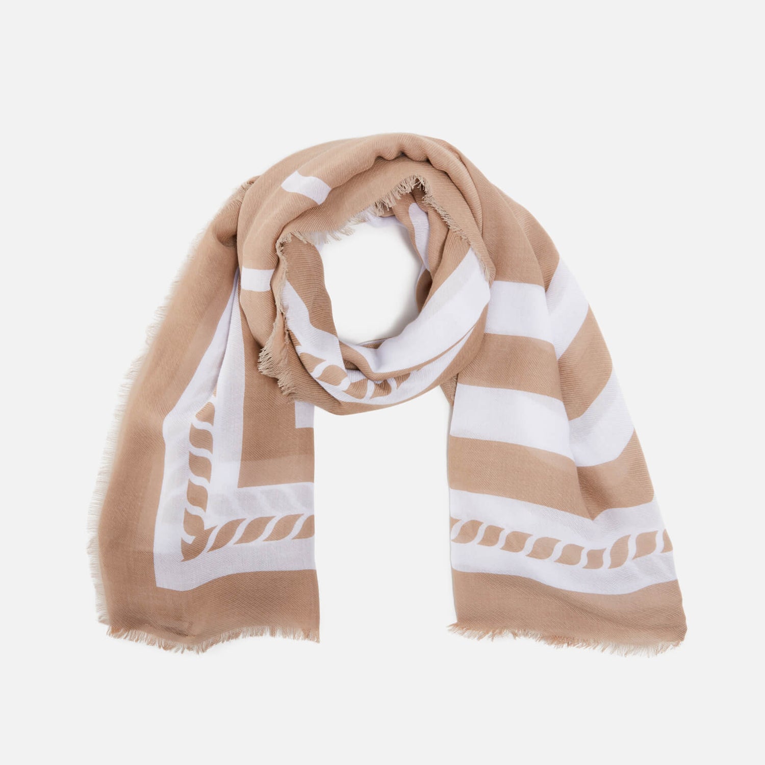 Tommy Hilfiger Coast Cotton and Modal-Blend Square Scarf