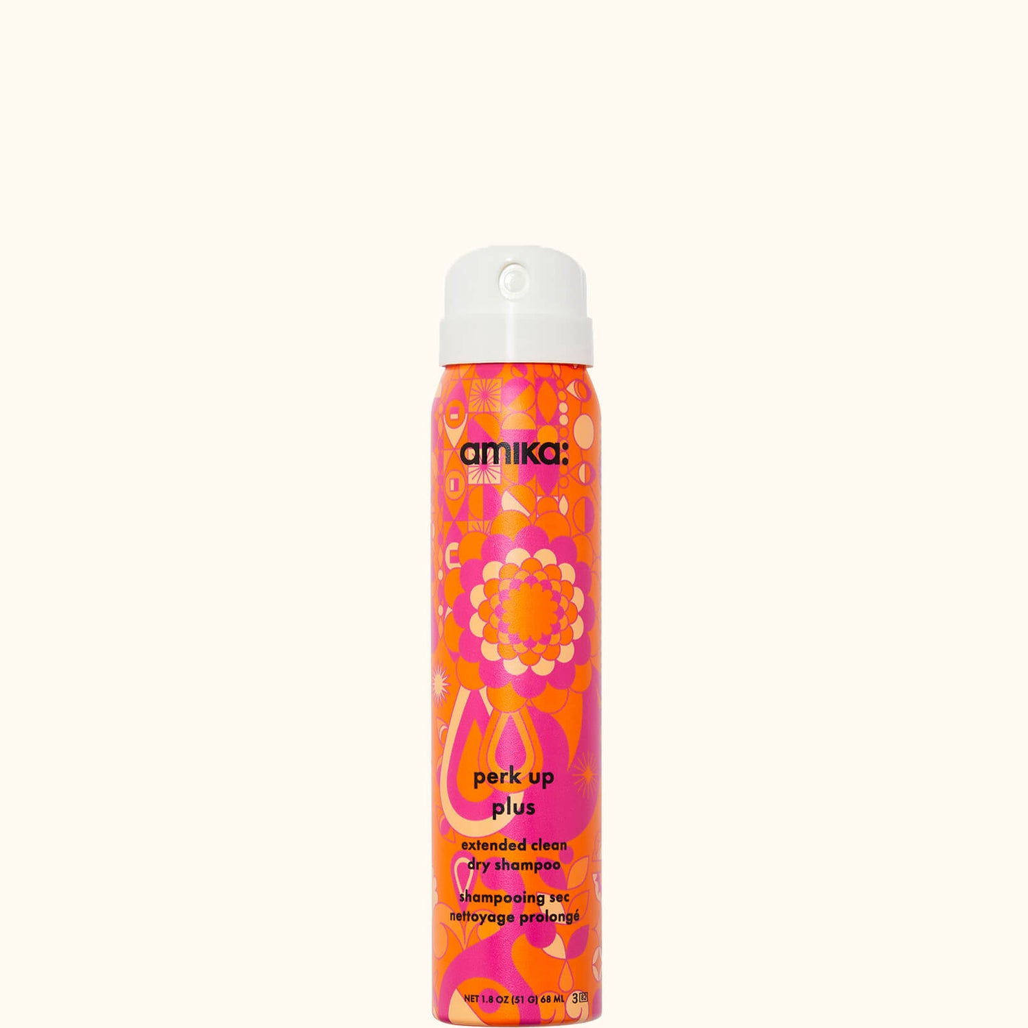 amika perk up plus extended clean dry shampoo