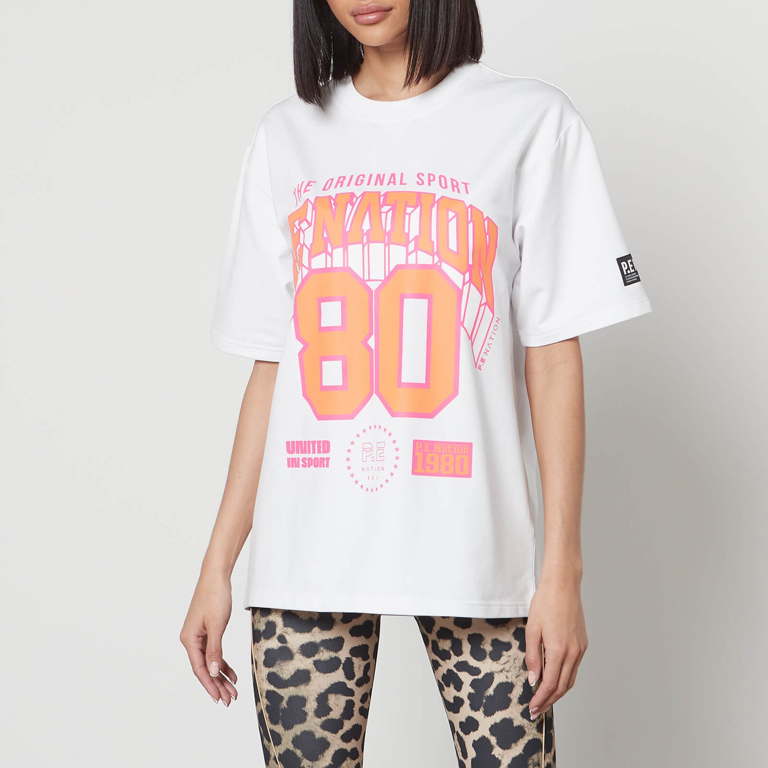 P.E. Nation Defending Zone Organic Cotton-Jersey T-Shirt