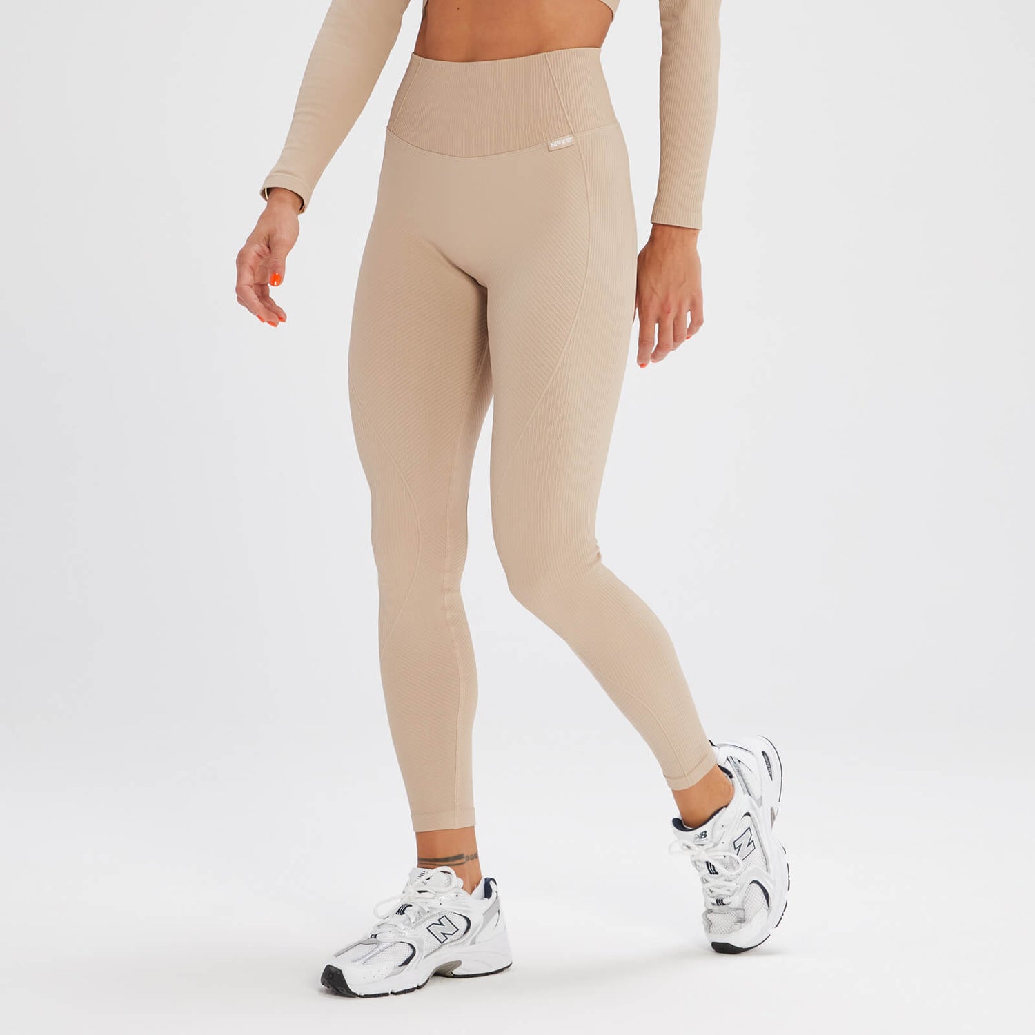 Leggings senza cuciture MP x Tatiana - Crema - XXL