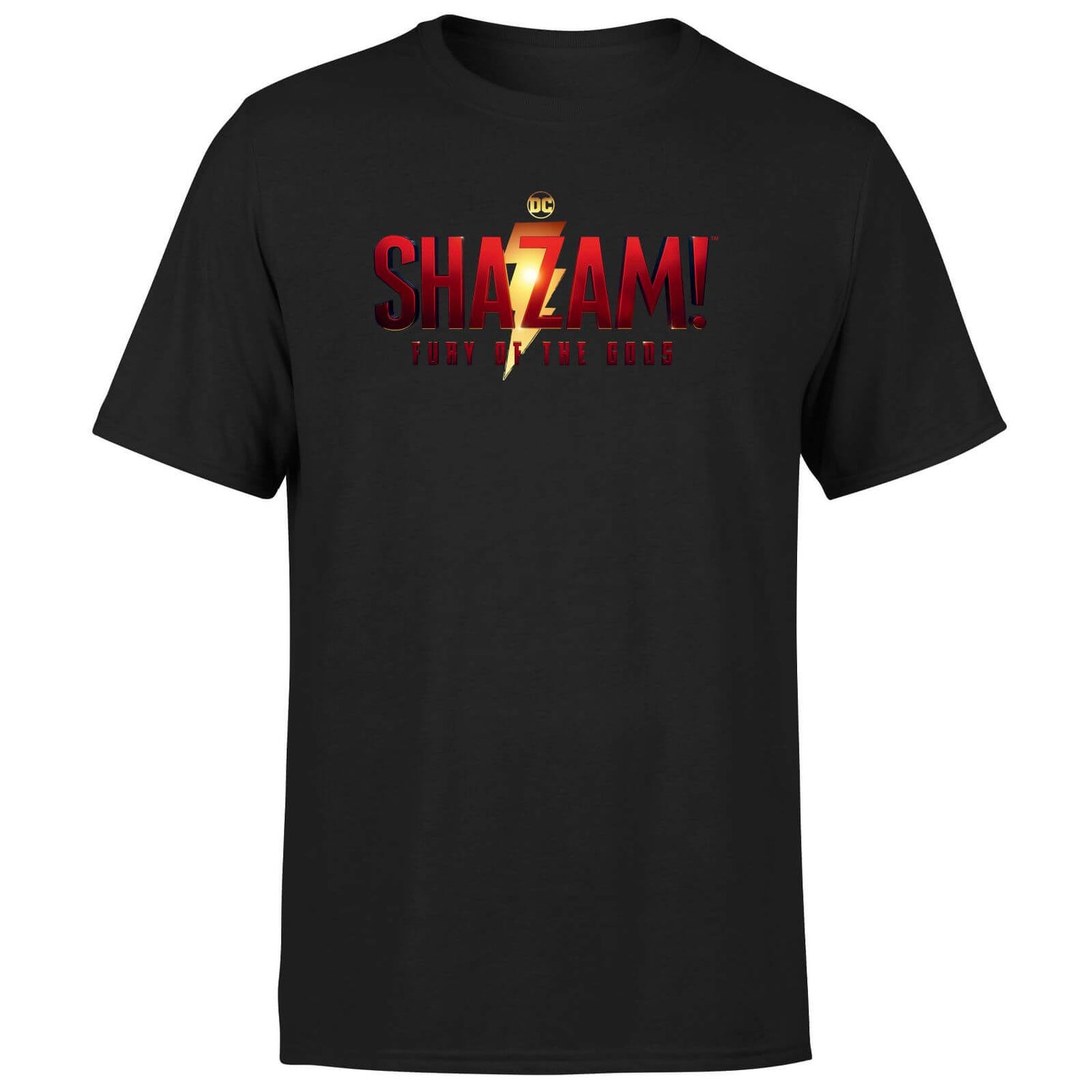 Shazam! Fury of the Gods Logo Unisex T-Shirt - Black