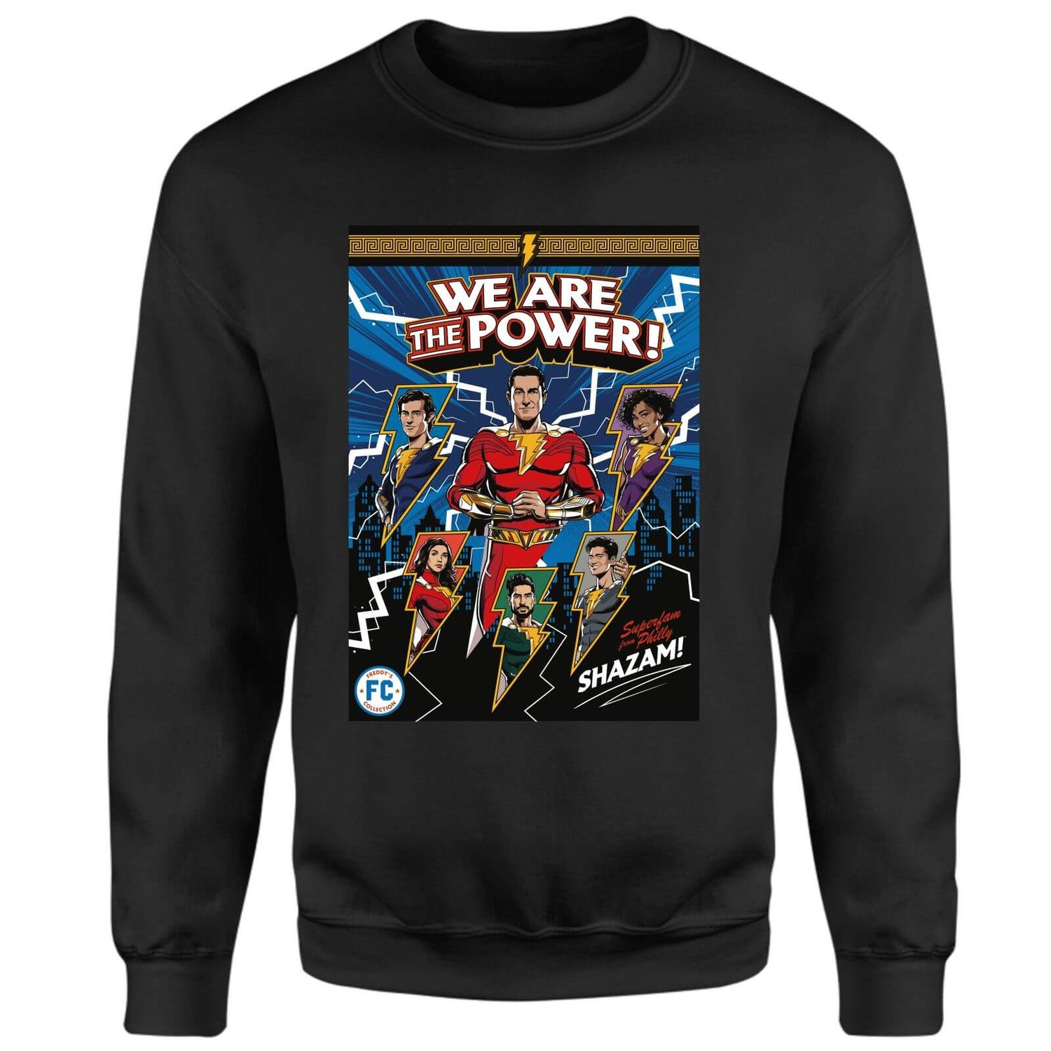 Shazam! Fury of the Gods We Are The Power! Sweatshirt - Black