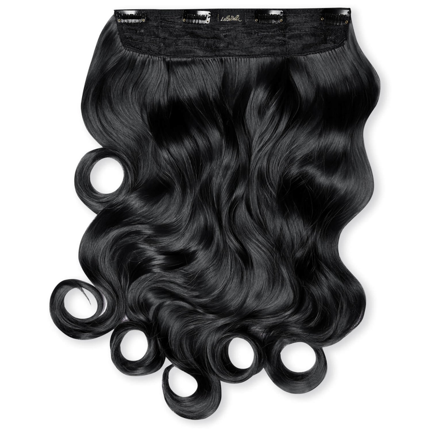 LullaBellz Thick 20 1-Piece Curly Clip in Hair Extensions (Various Colours)