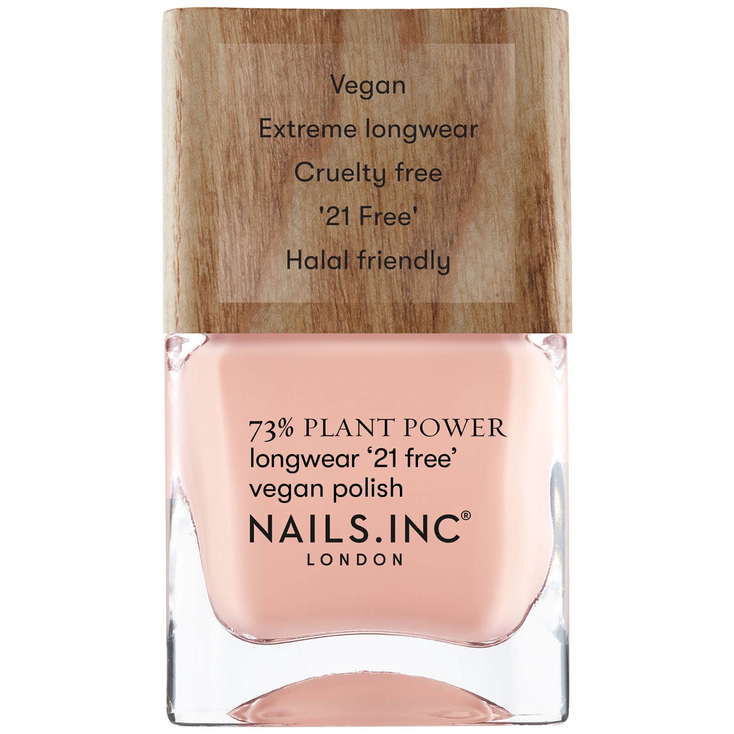 nails inc. Plant Power Nail Polish In My O-Zone LOOKFANTASTIC