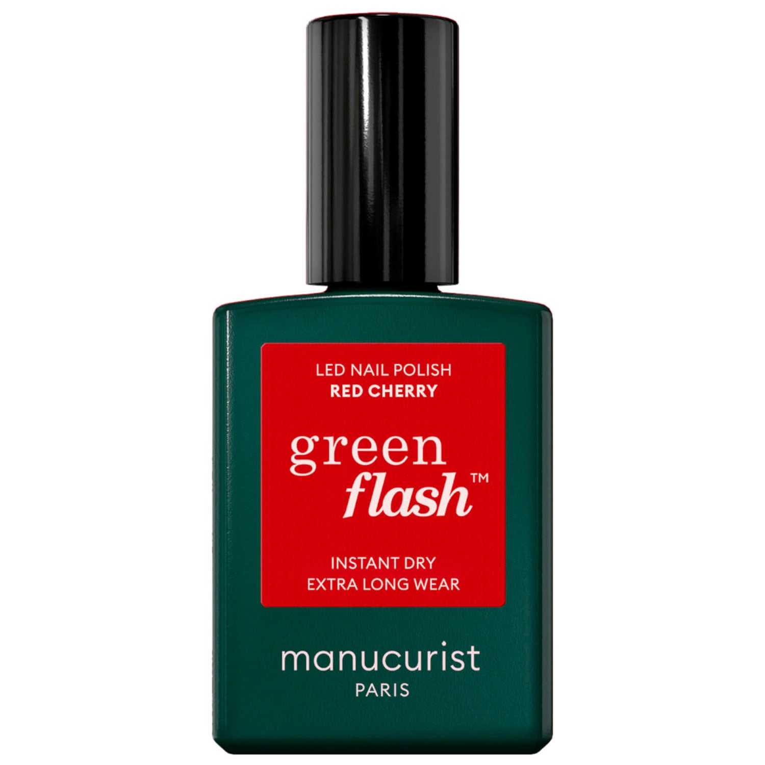 Manucurist Green Flash Varnish - Red Cherry