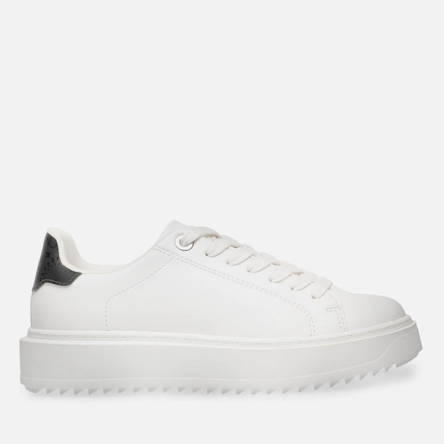 Steve Madden Catcher Faux Leather Trainers - UK 3