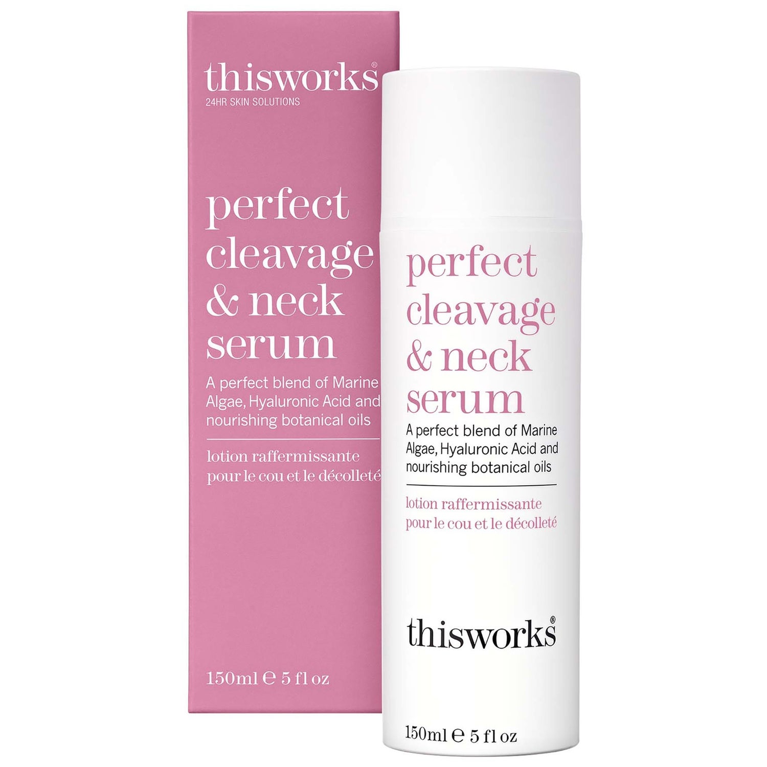 this works Perfect Cleavage and Neck Serum 150ml