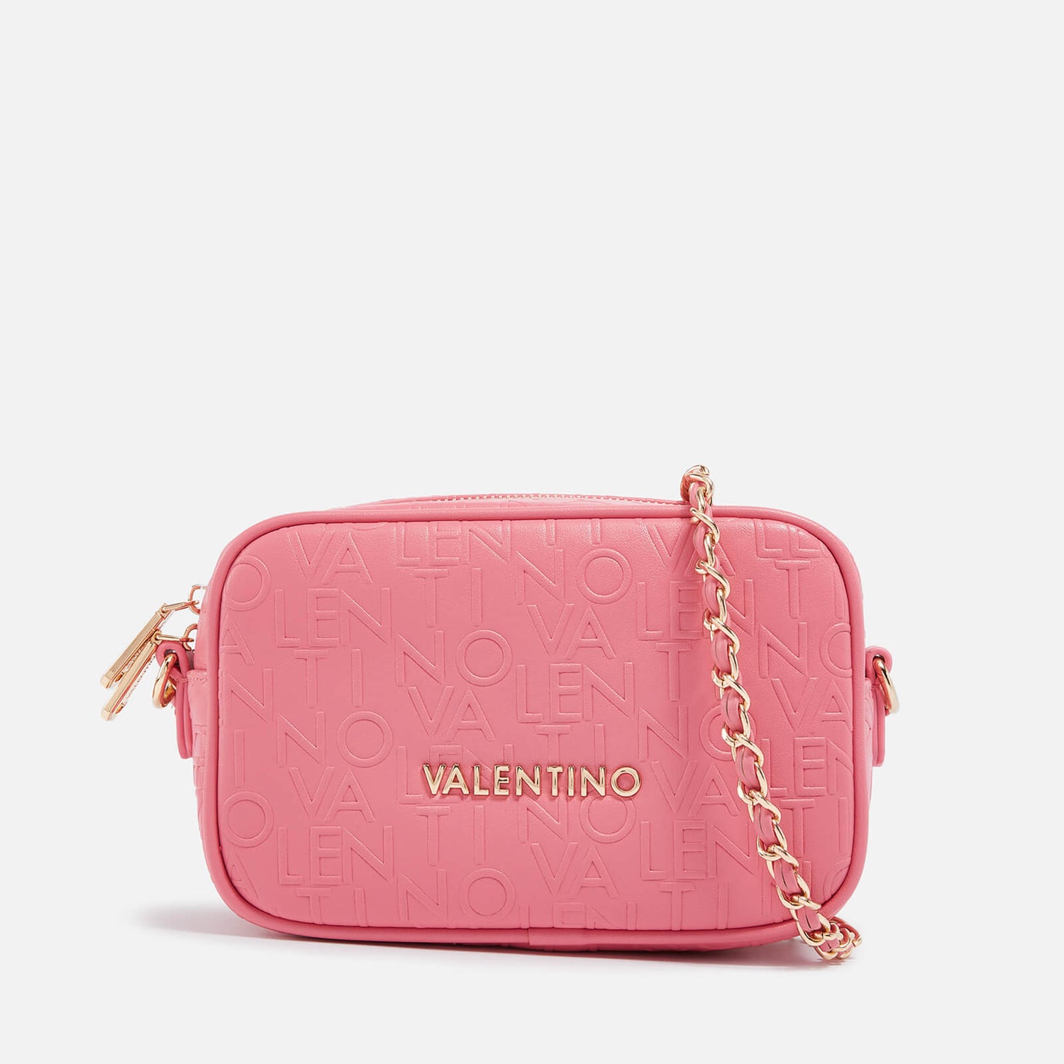 Valentino Relax Embossed Faux Leather Camera Bag