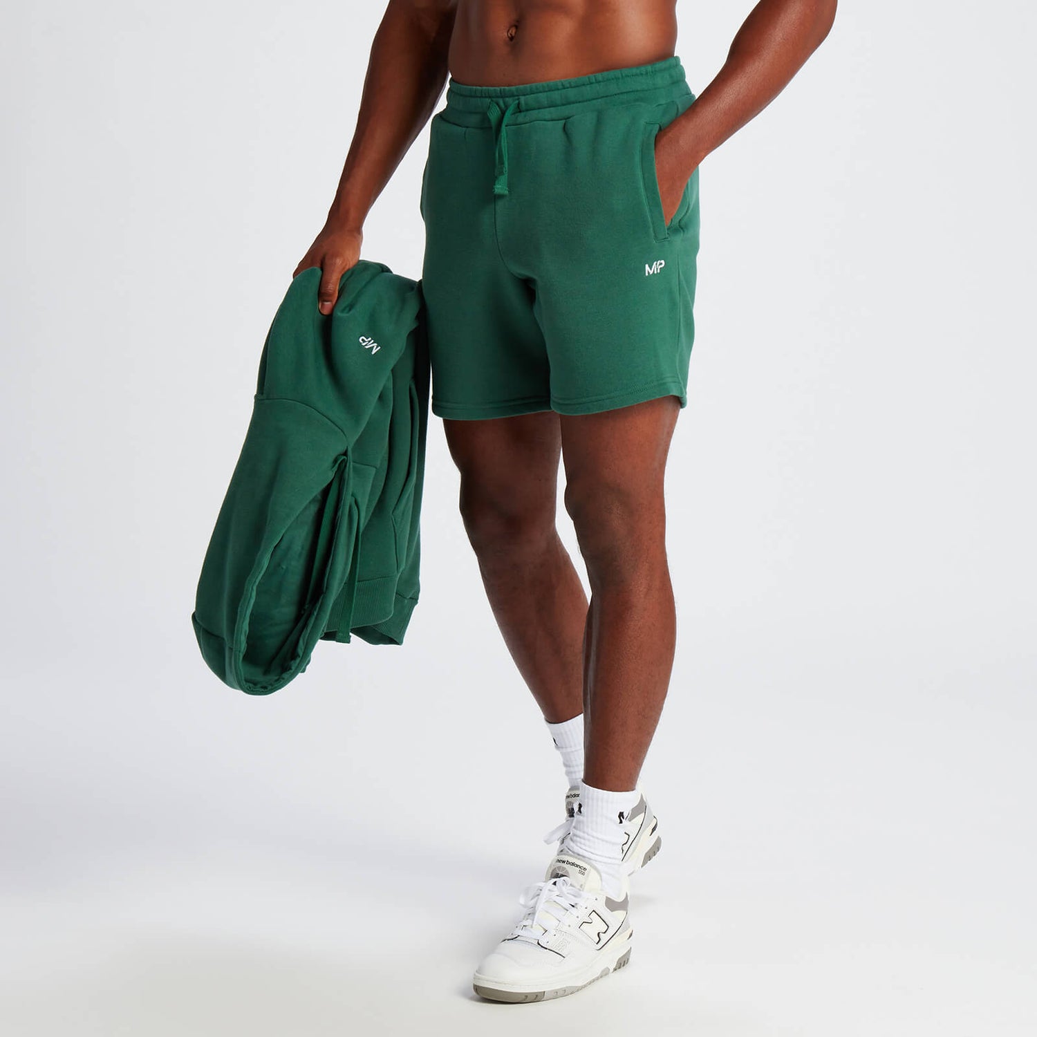 Pantalón corto deportivo Rest Day para hombre de MP - Verde pino suave