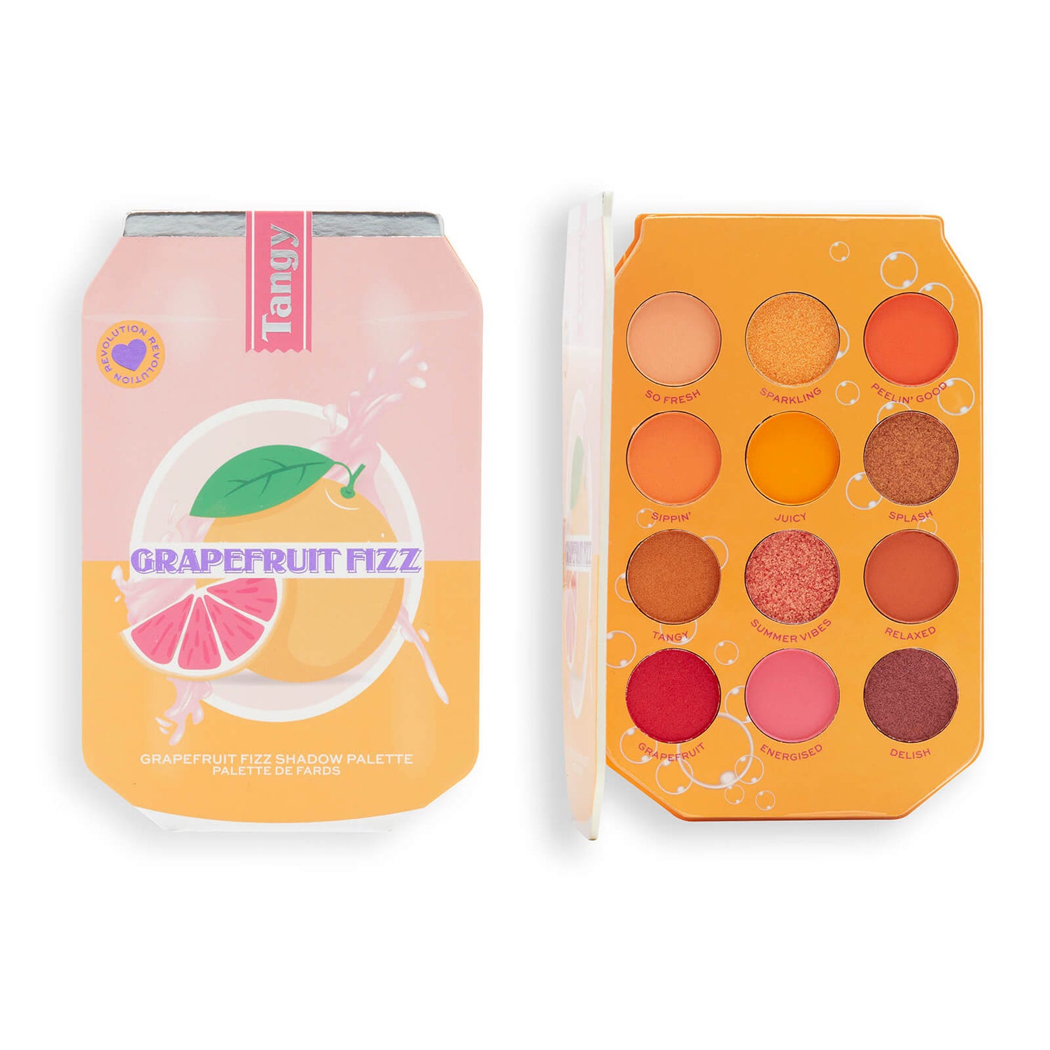 I Heart Revolution Grapefruit Fizz Shadow Palette