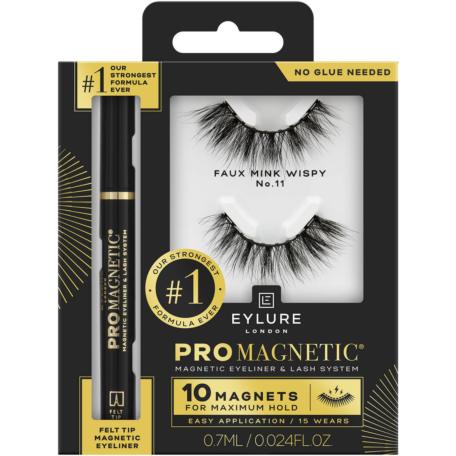 Eylure False Lashes ProMagnetic 10 Magnets - Wispy No. 11