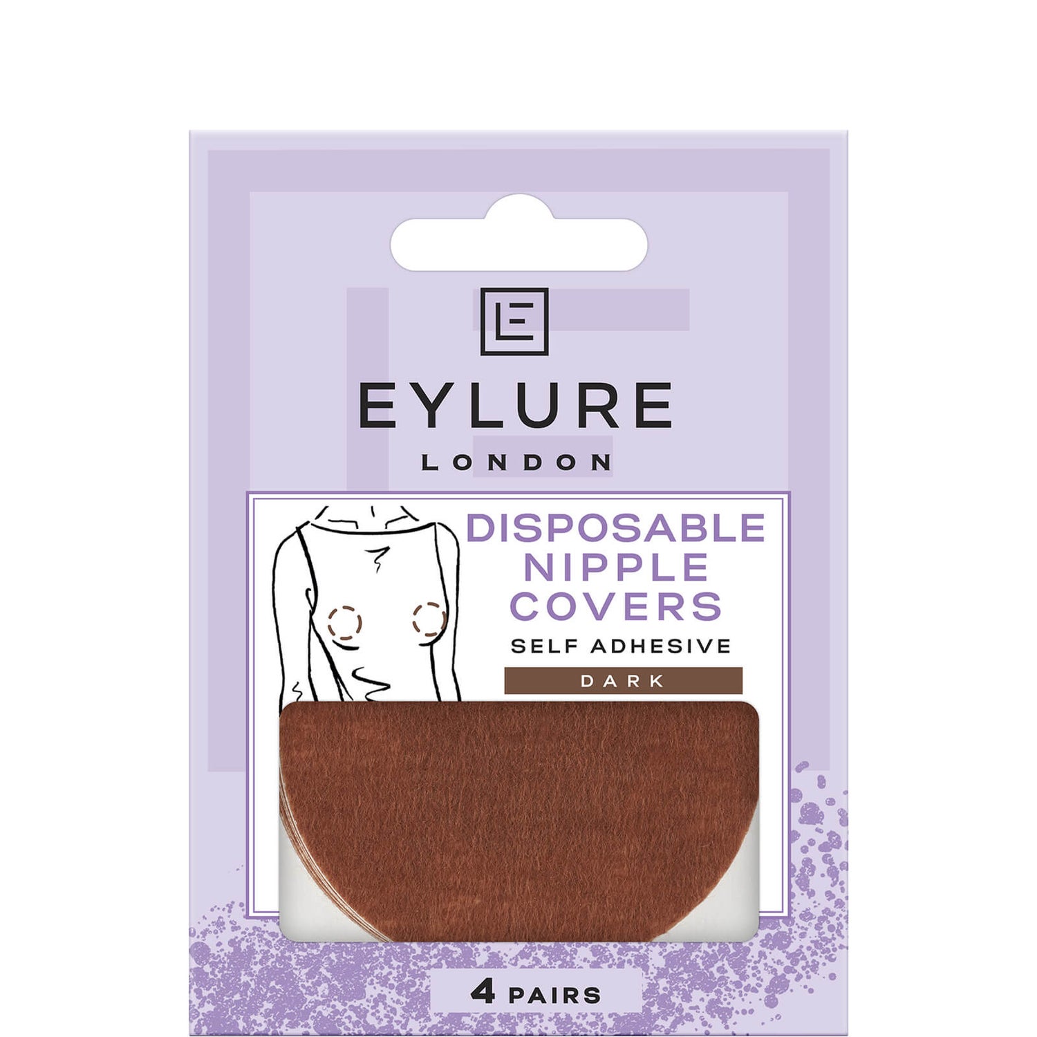Eylure Disposable Nipple Cover - Dark - FREE Delivery