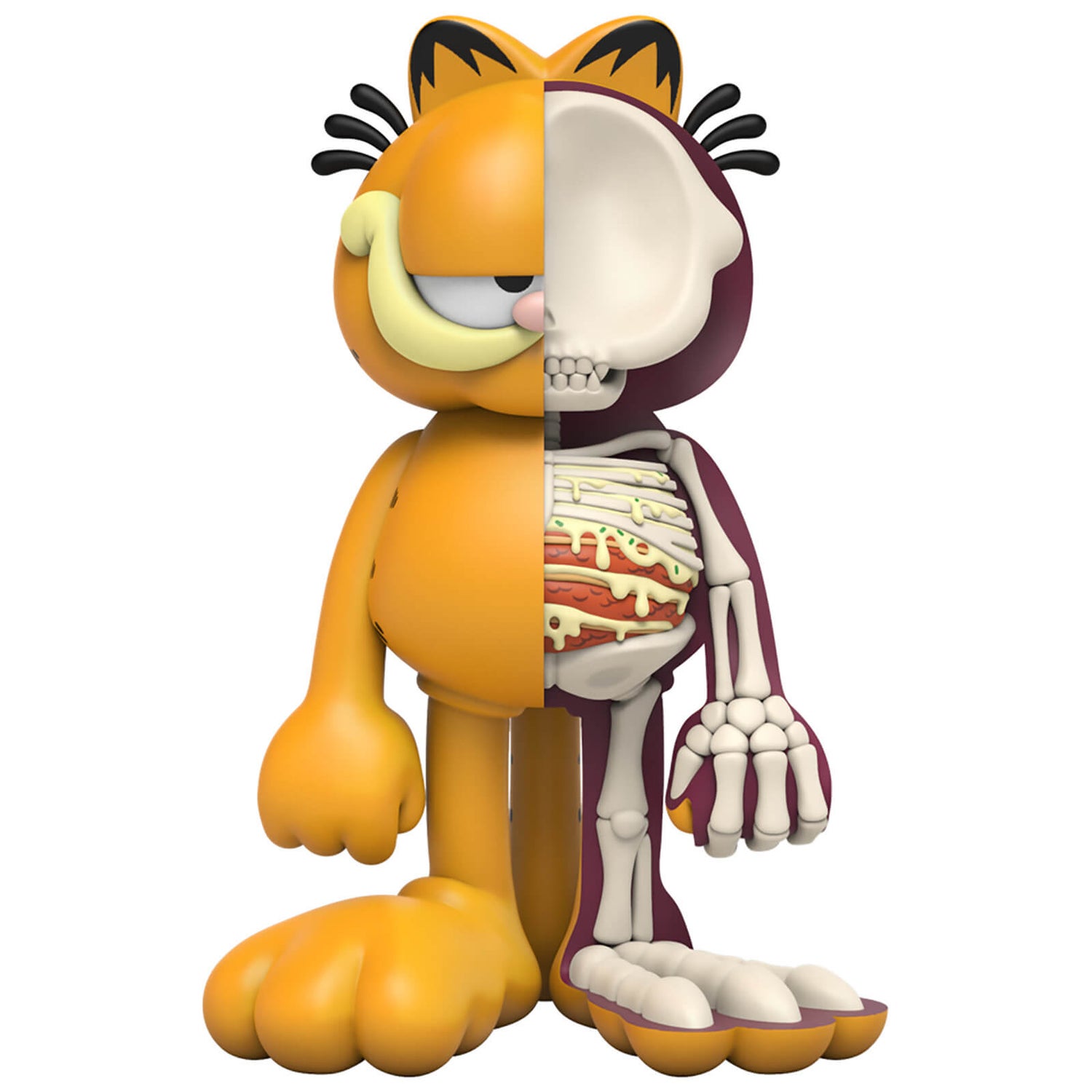 Mighty Jaxx Xxray Plus Garfield 8" Vinyl + Pvc Figure