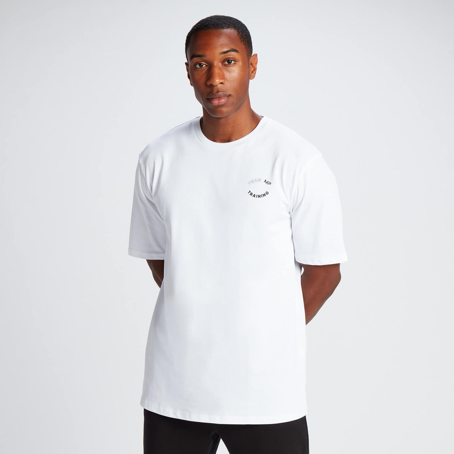 MP Men's Team MP Graphic Oversized T-Shirt - White