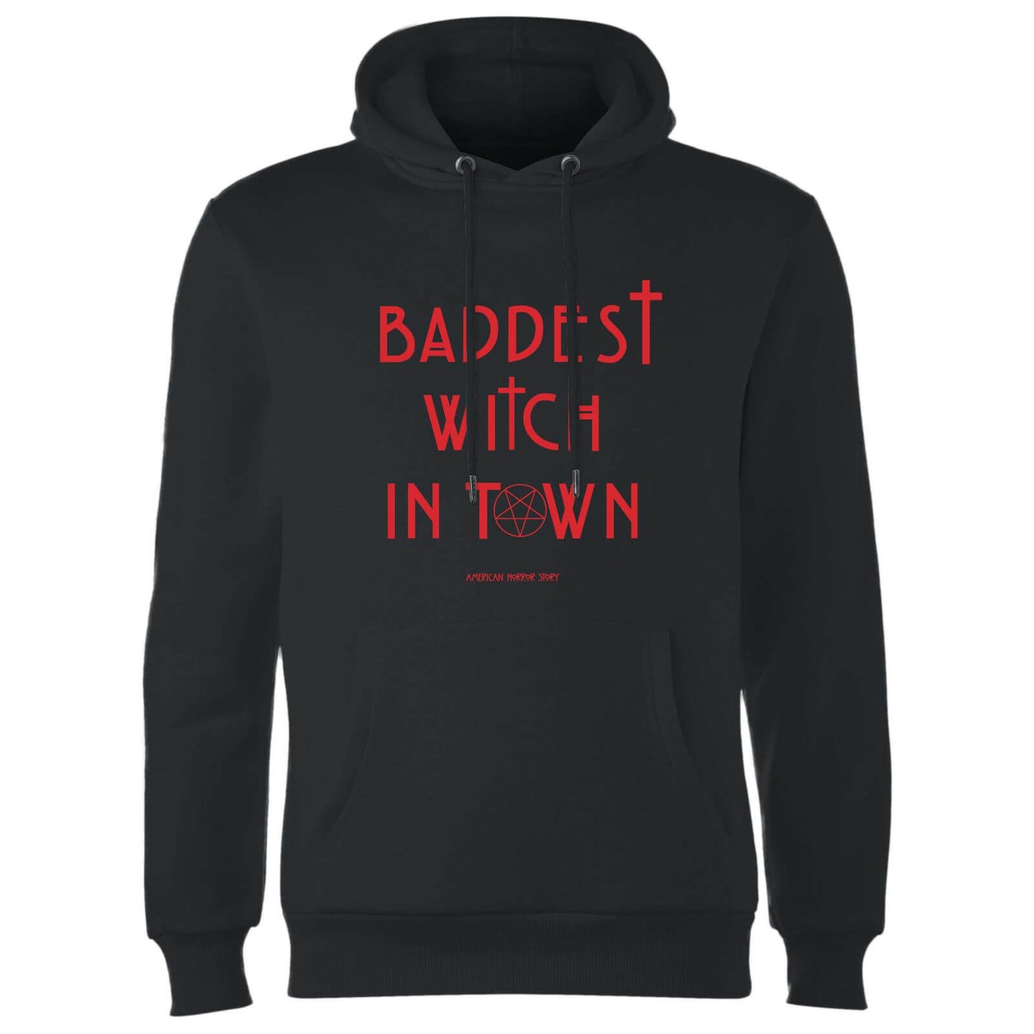 American Horror Story Baddest Witch In Town Hoodie - Black