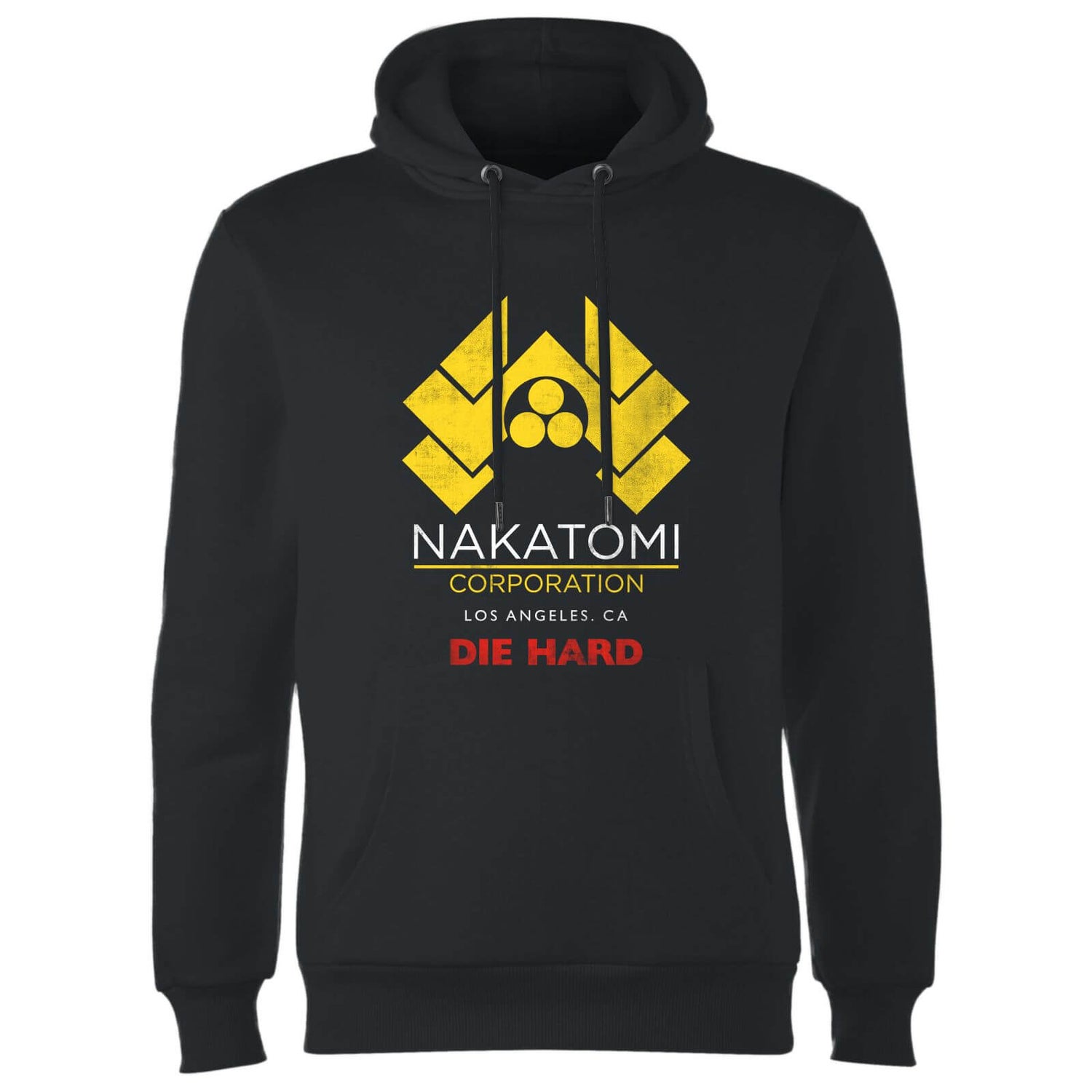 Die Hard Nakatomi Corp Hoodie - Black
