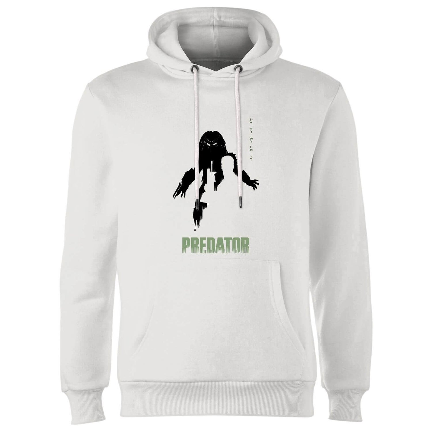 Predator Silhouette Poster Hoodie - White