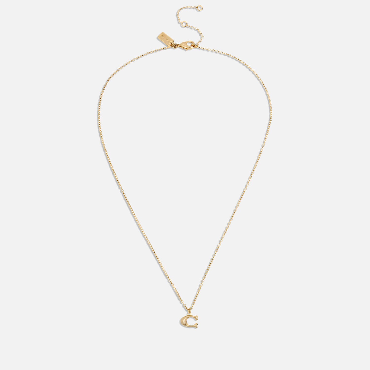 Coach Core Essentials Gold-Plated Necklace
