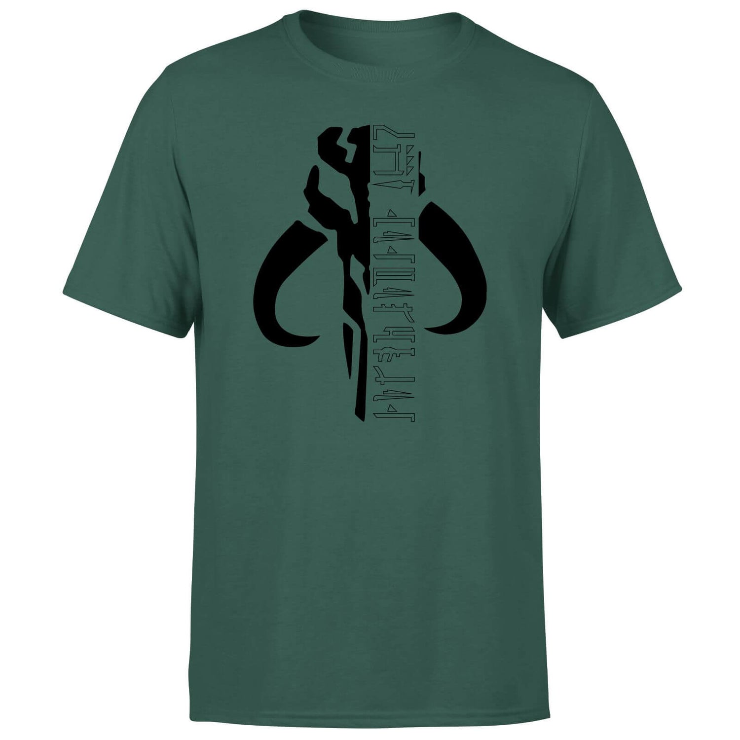 Star Wars The Mandalorian Mando Badge Men's T-Shirt - Green