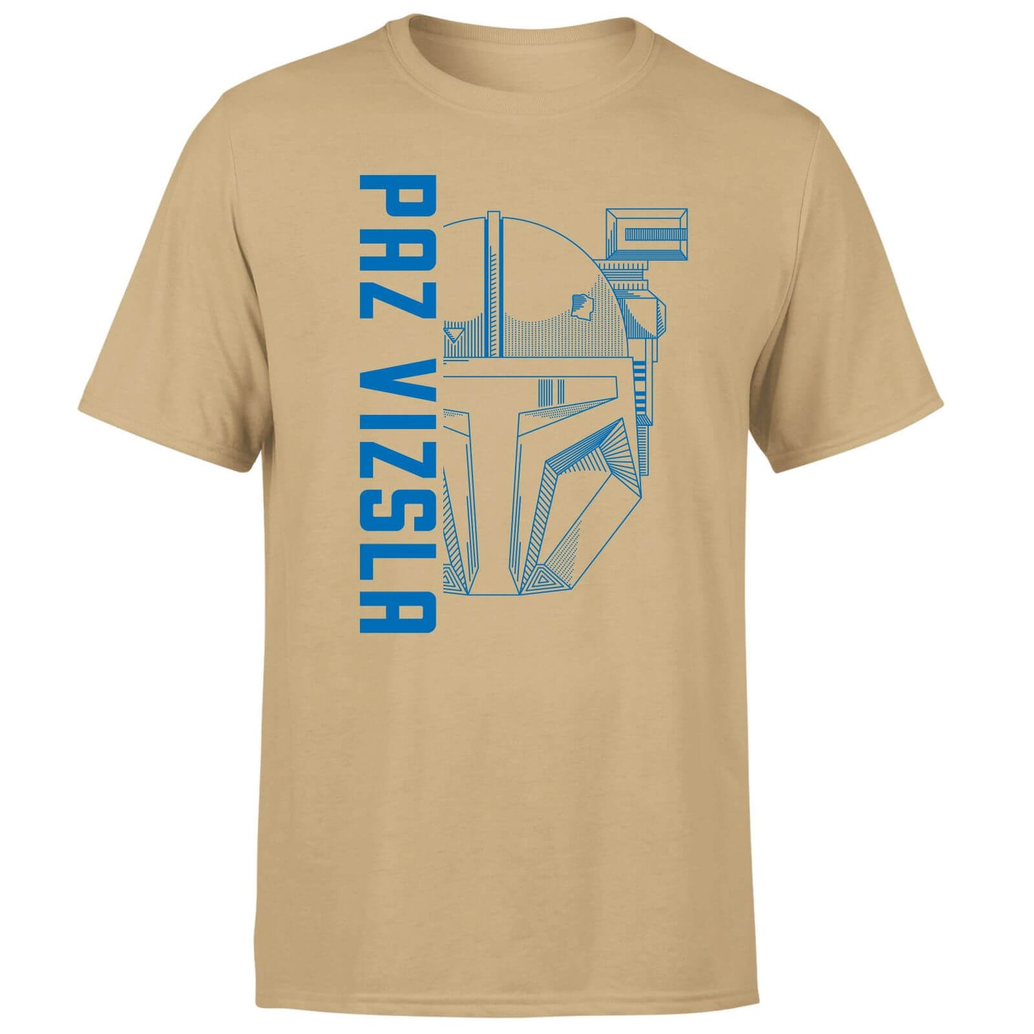 Star Wars The Mandalorian Paz Vizsla Men's T-Shirt - Tan