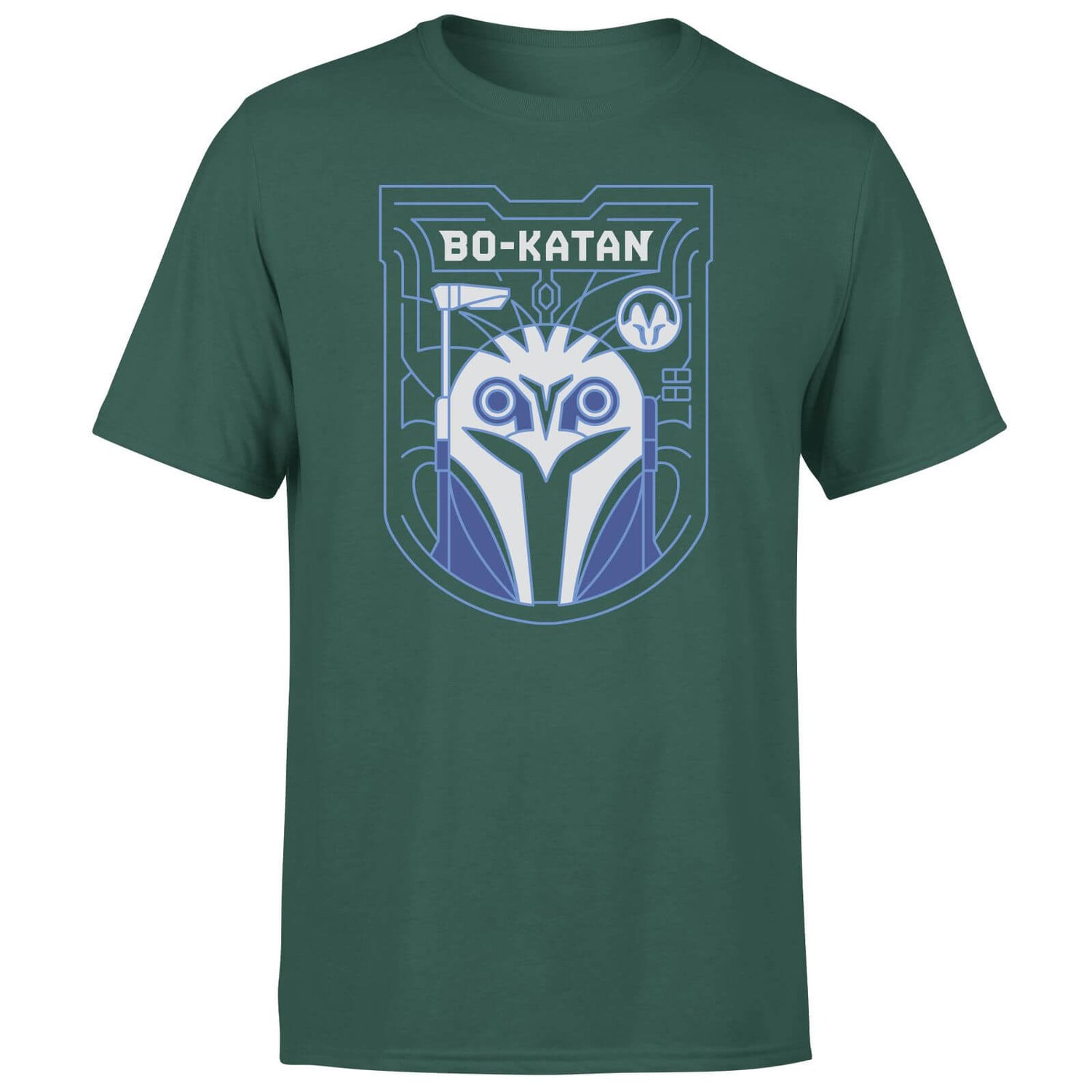 Star Wars The Mandalorian Bo-Katan Badge Men's T-Shirt - Green