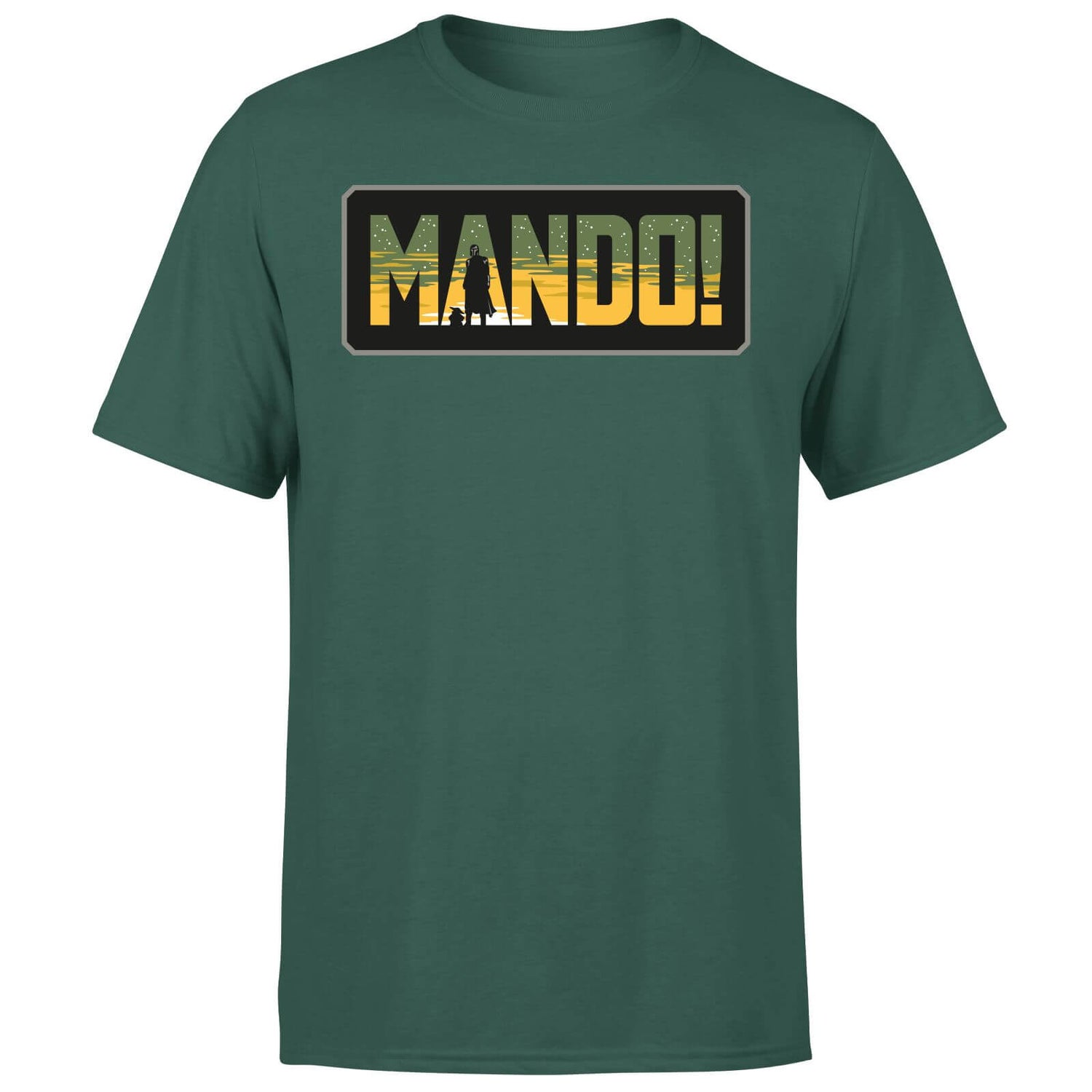 Star Wars The Mandalorian Mando! Men's T-Shirt - Green