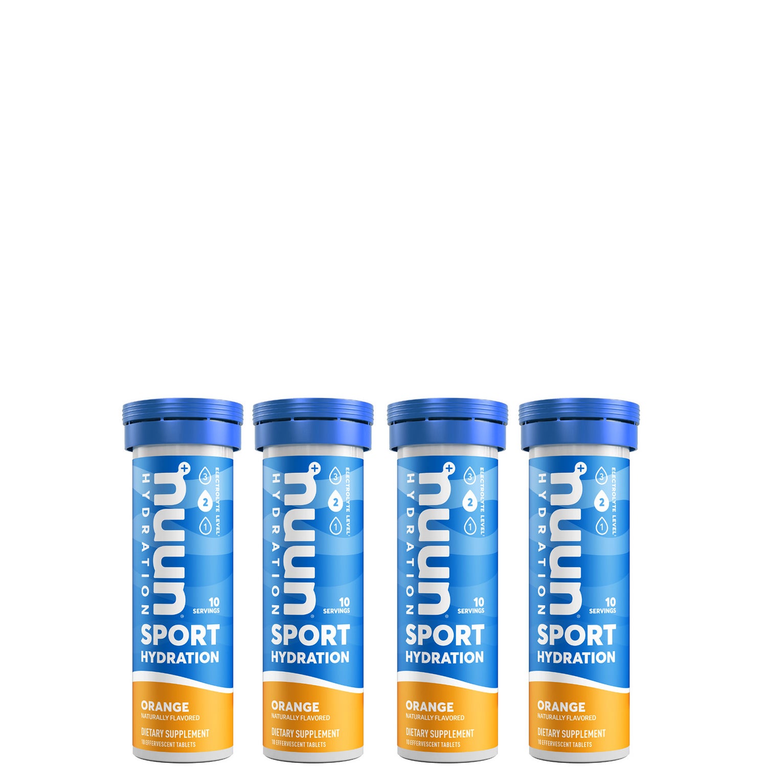 NUUN Sport Orange 4 Pack