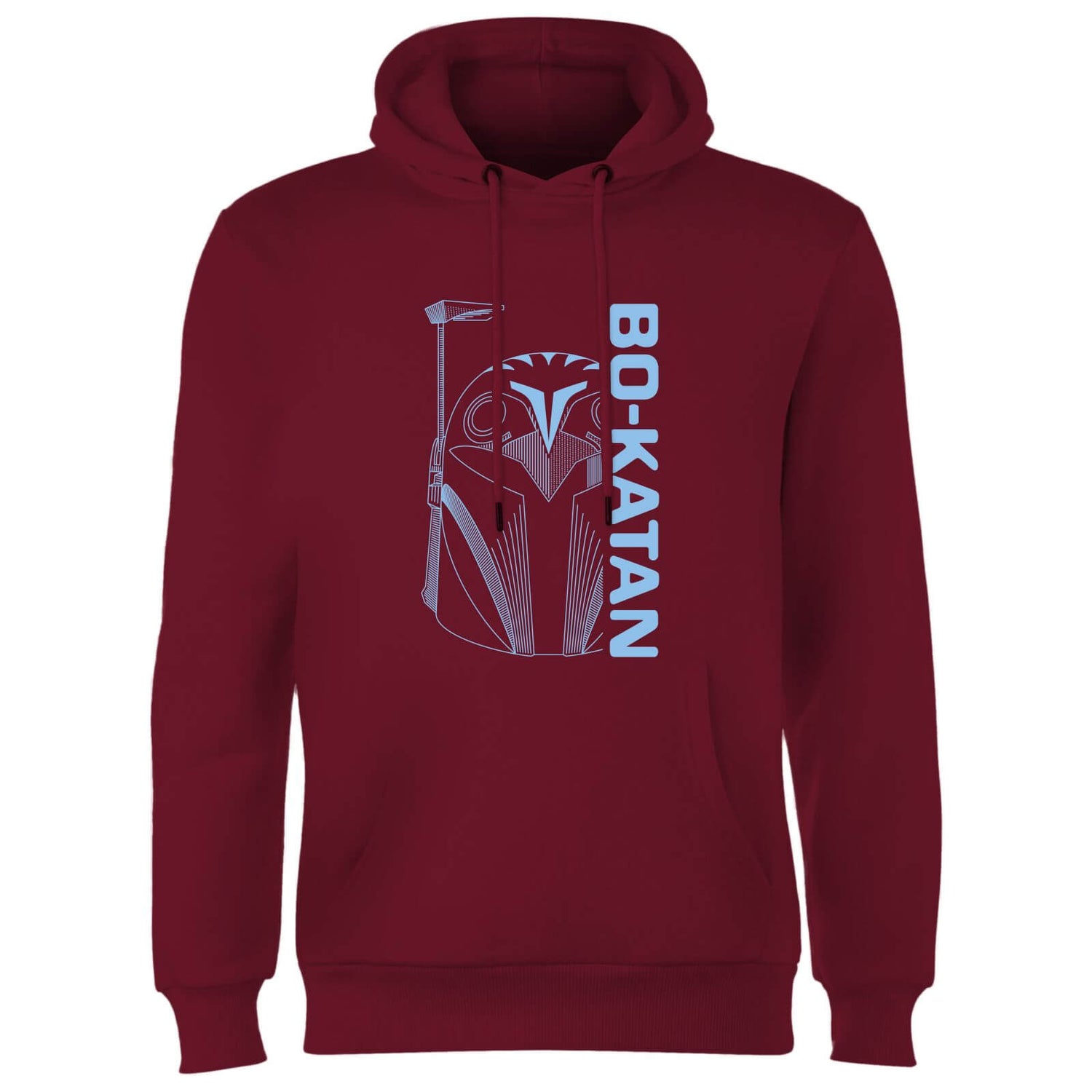 Star Wars The Mandalorian Bo-Katan Hoodie - Burgundy