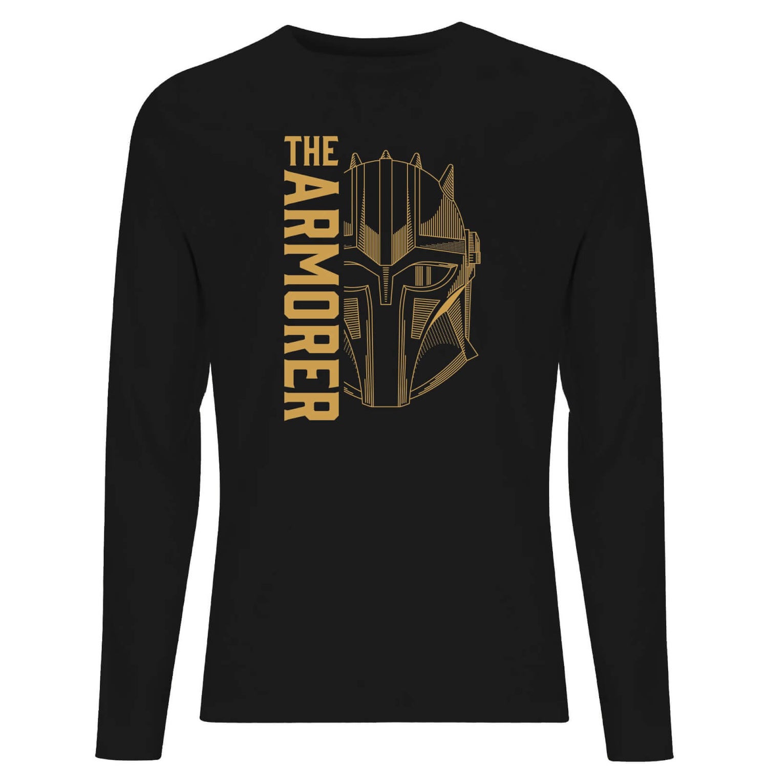 Star Wars The Mandalorian The Armorer Men's Long Sleeve T-Shirt - Black
