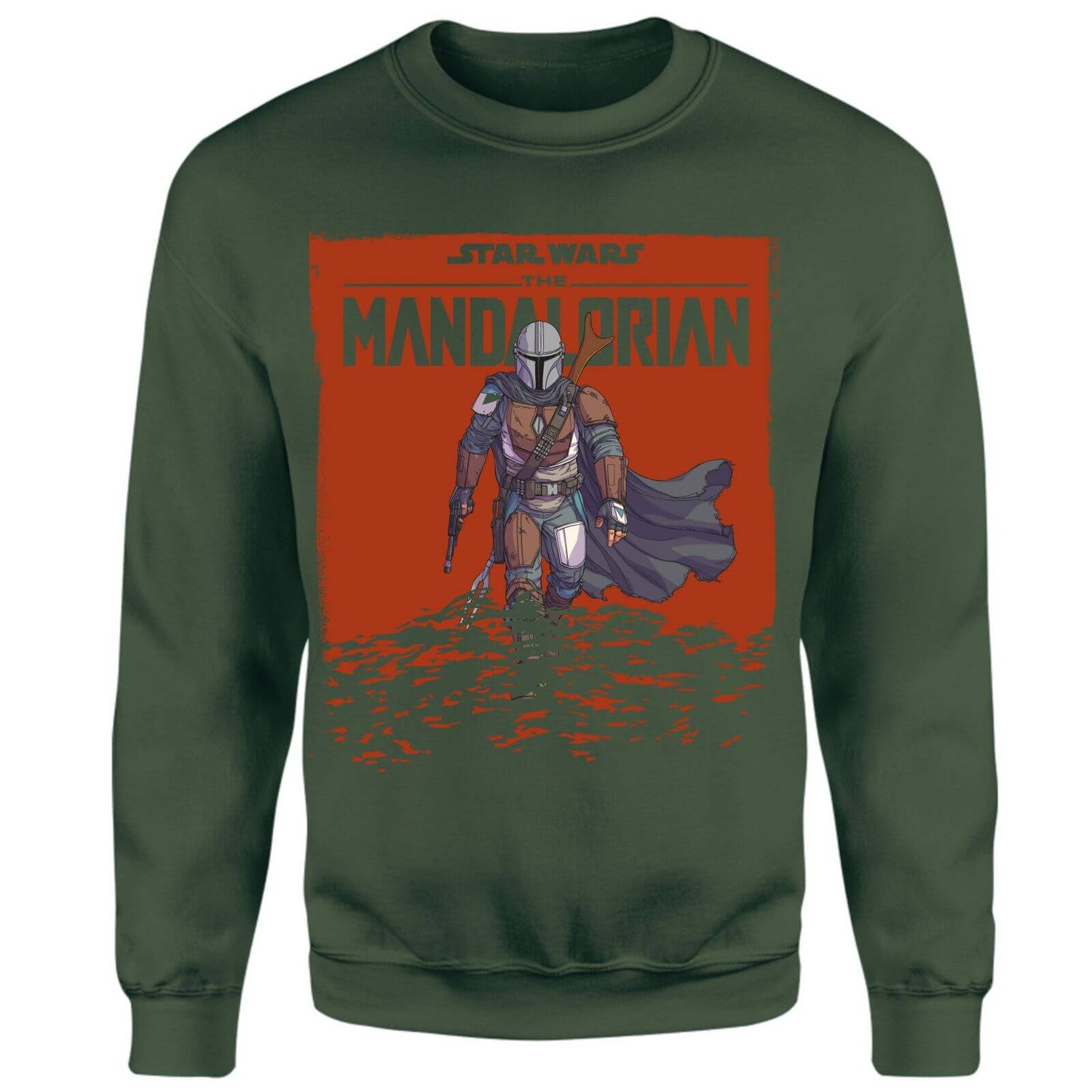 Star Wars The Mandalorian Storm Sweatshirt - Green