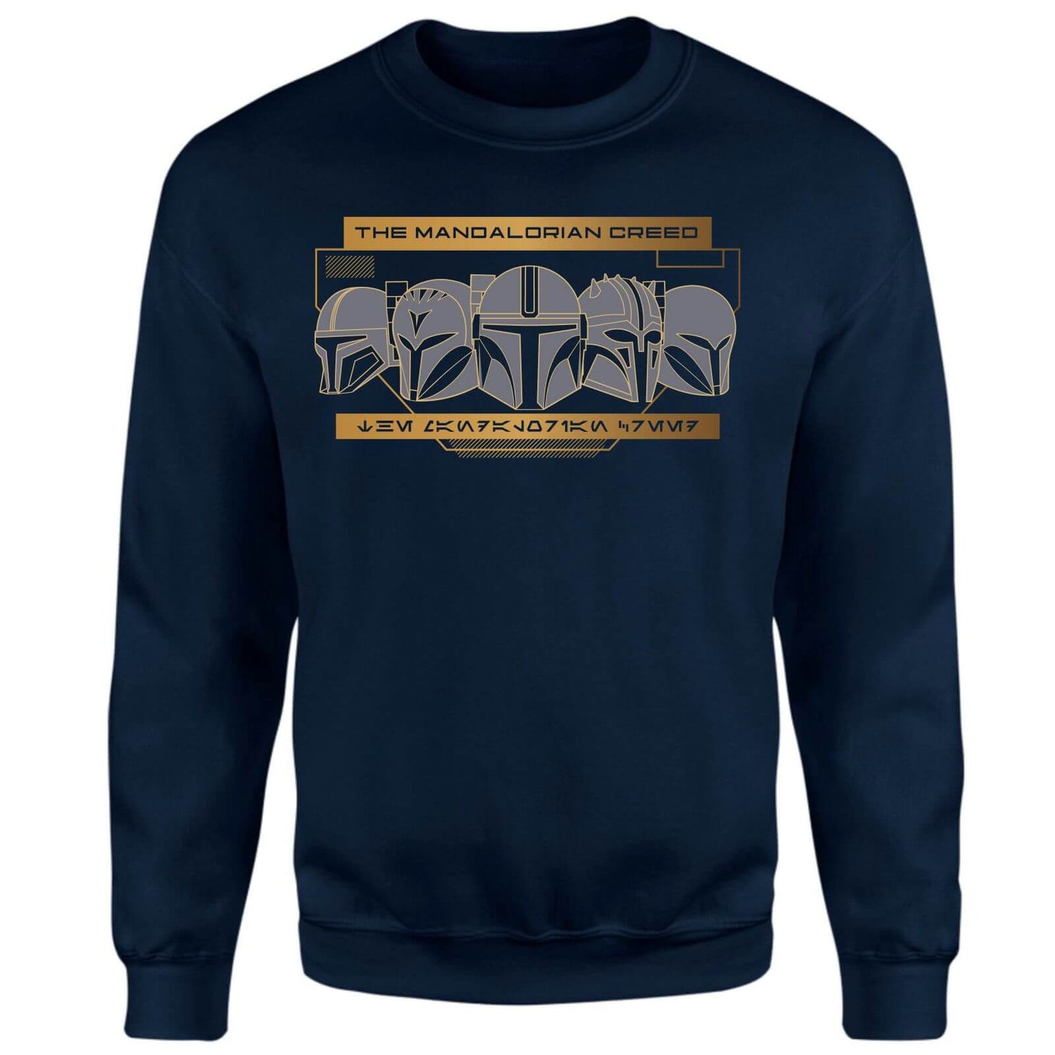 Star Wars The Mandalorian Creed Sweatshirt - Navy
