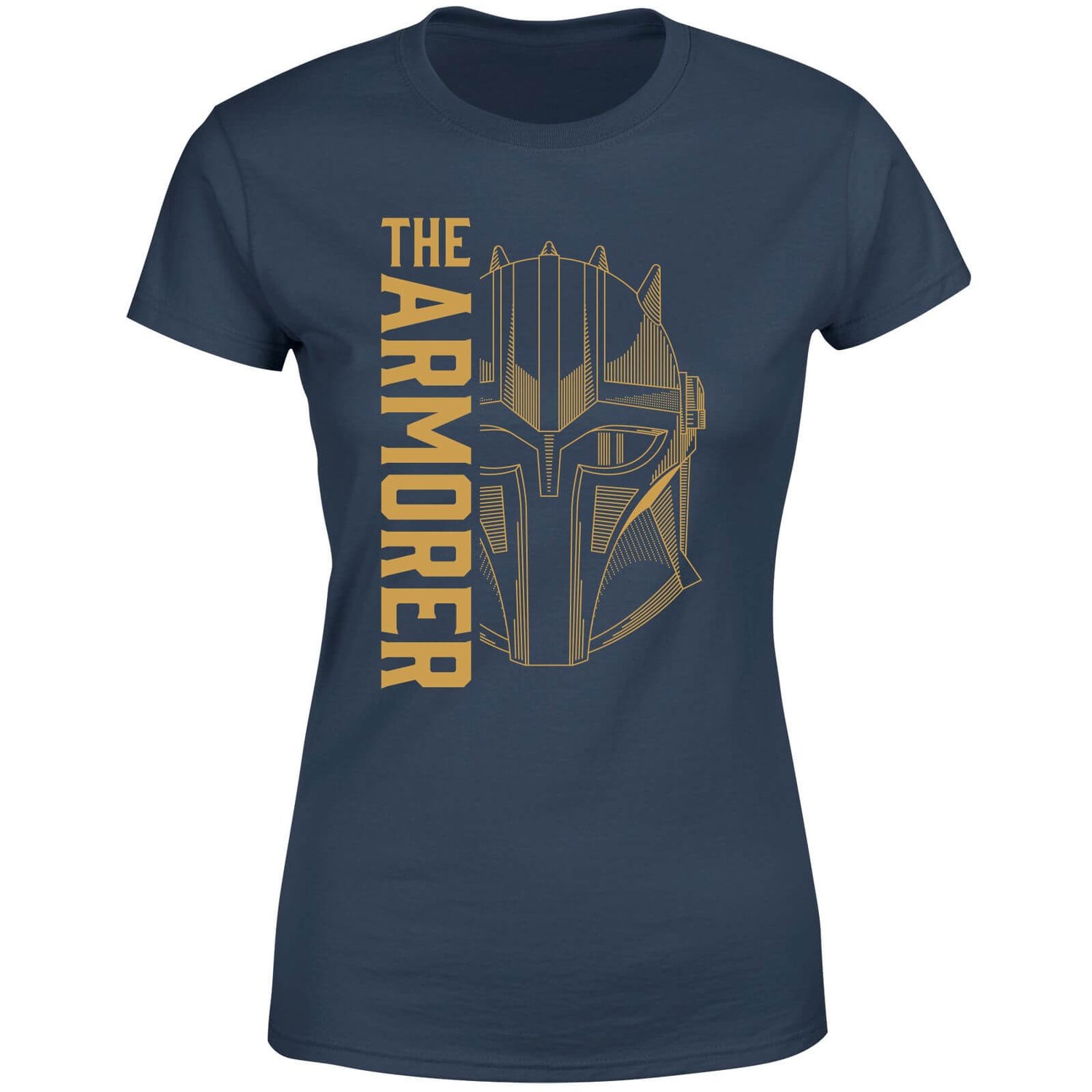Star Wars The Mandalorian The Armorer Women's T-Shirt - Navy