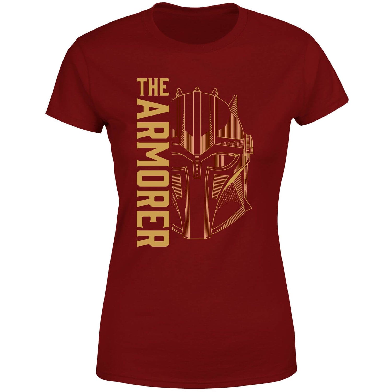 Star Wars The Mandalorian The Armorer Women's T-Shirt - Burgundy