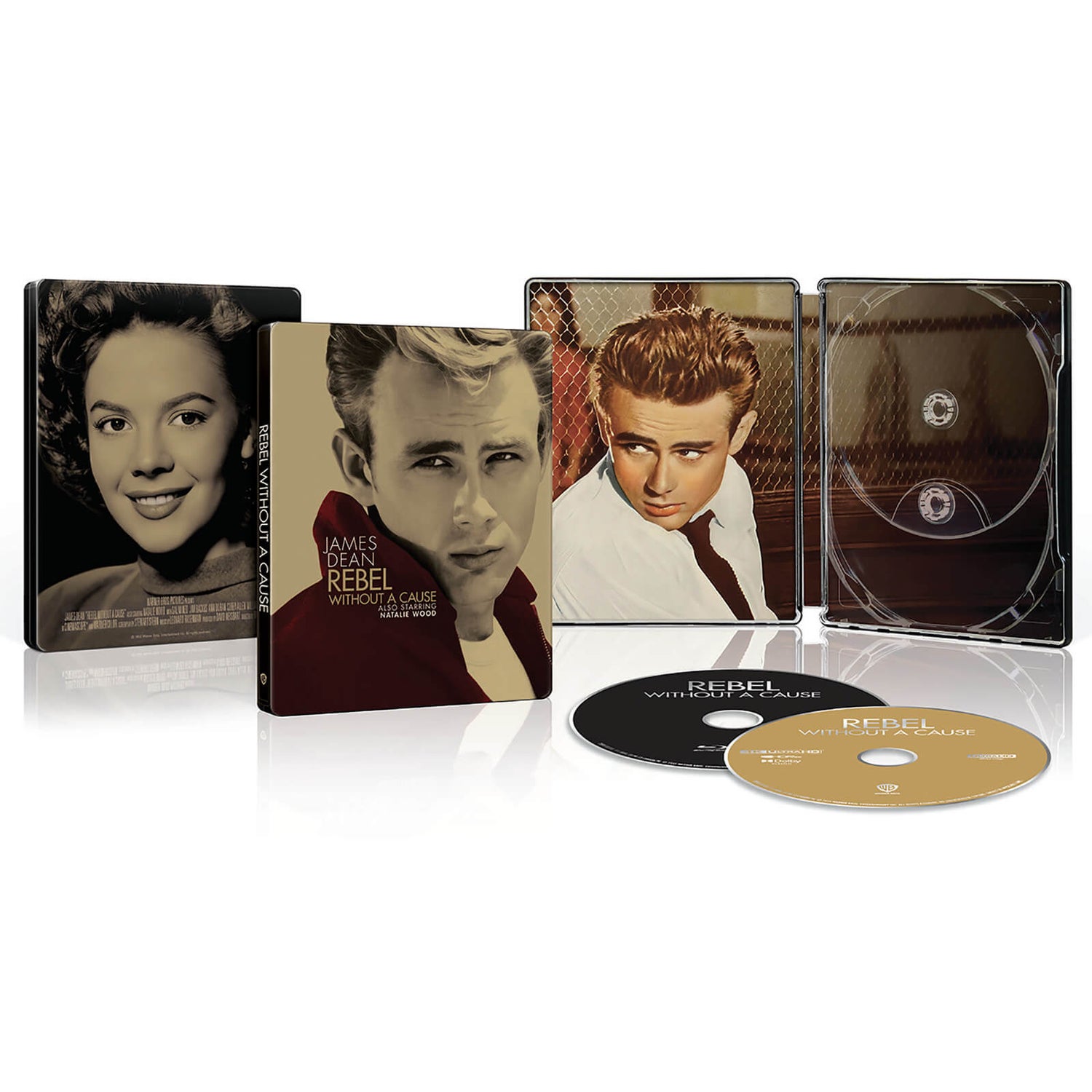 Rebel Without A Cause Steelbook - 4K Ultra HD (Includes Blu-ray)