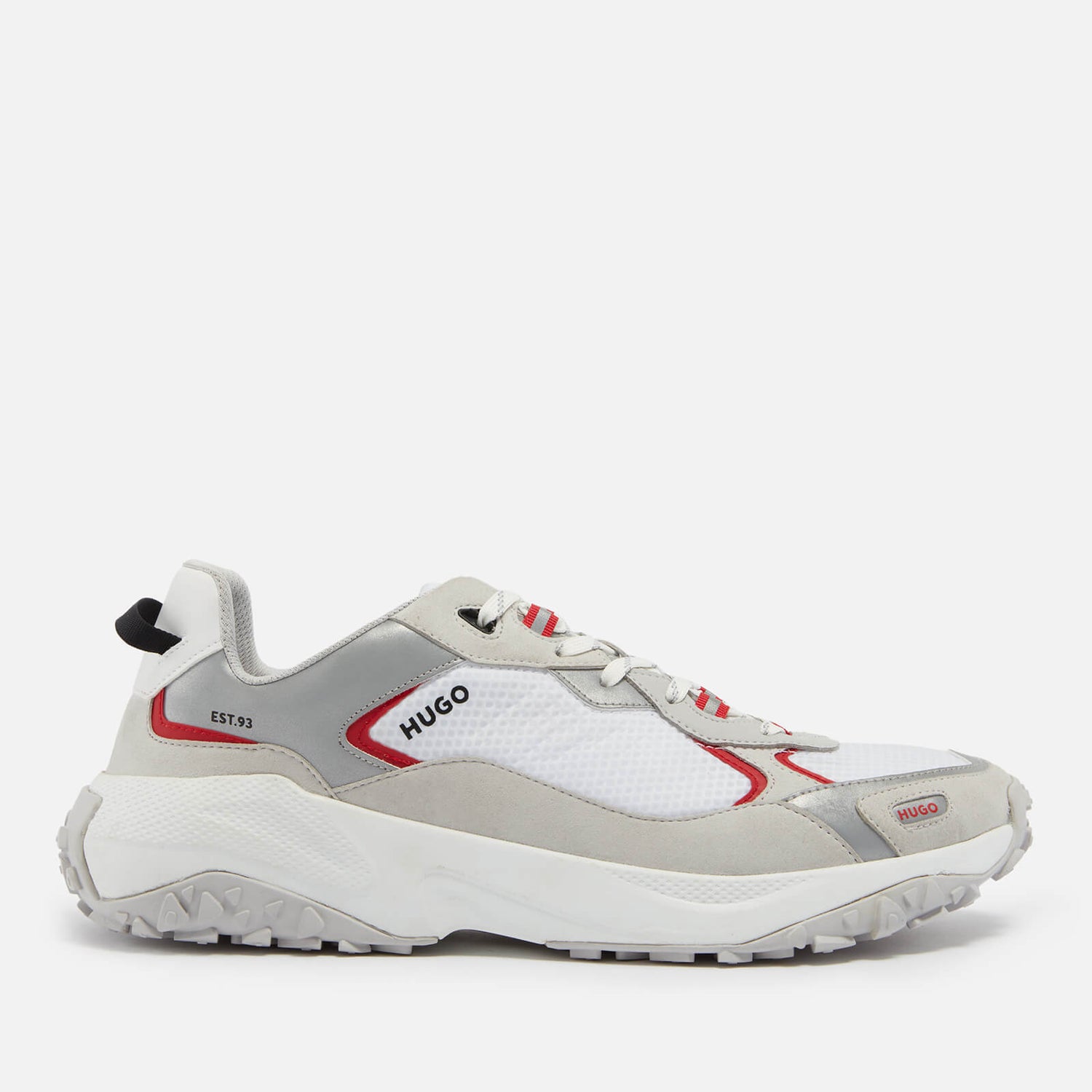 HUGO Go1st Men's Shell and Faux Suede Trainers