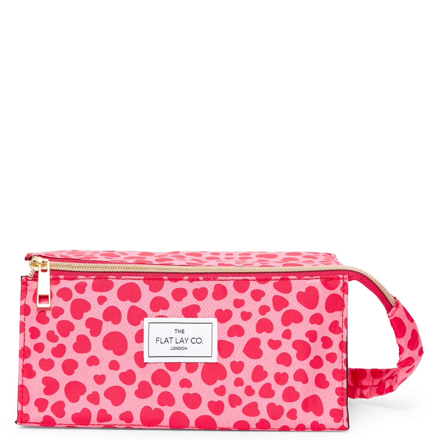 The Flat Lay Co. X LookFantastic Exclusive Open Flat Box Bag in Pink Hearts