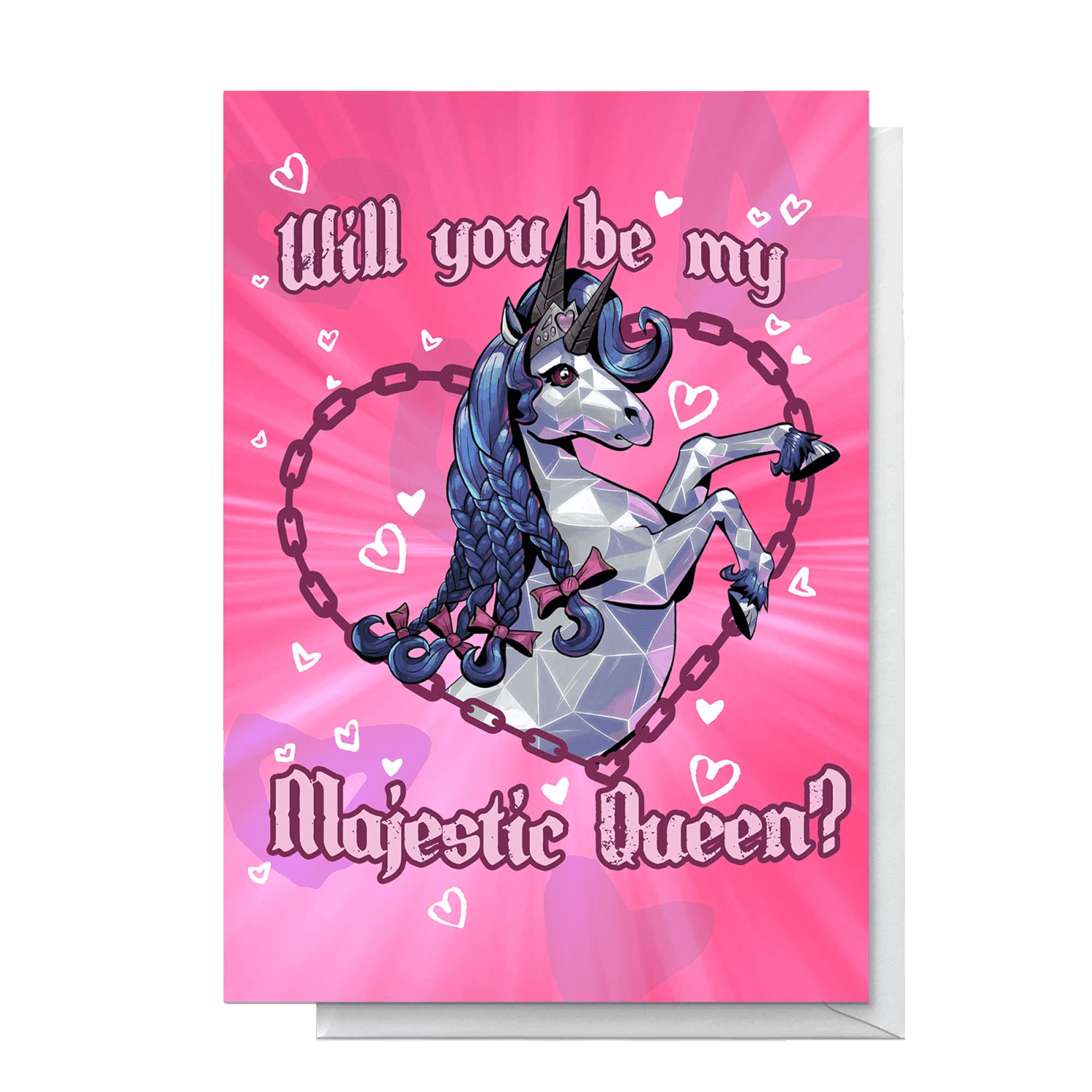 Tiny Tinas Wonderlands Majestic Queen Greetings Card