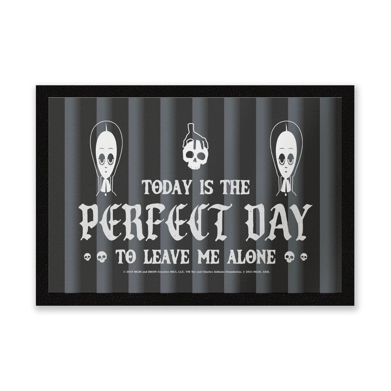 The Addams Family Today Is The Perfect Day To Leave Me Alone Entrance Mat