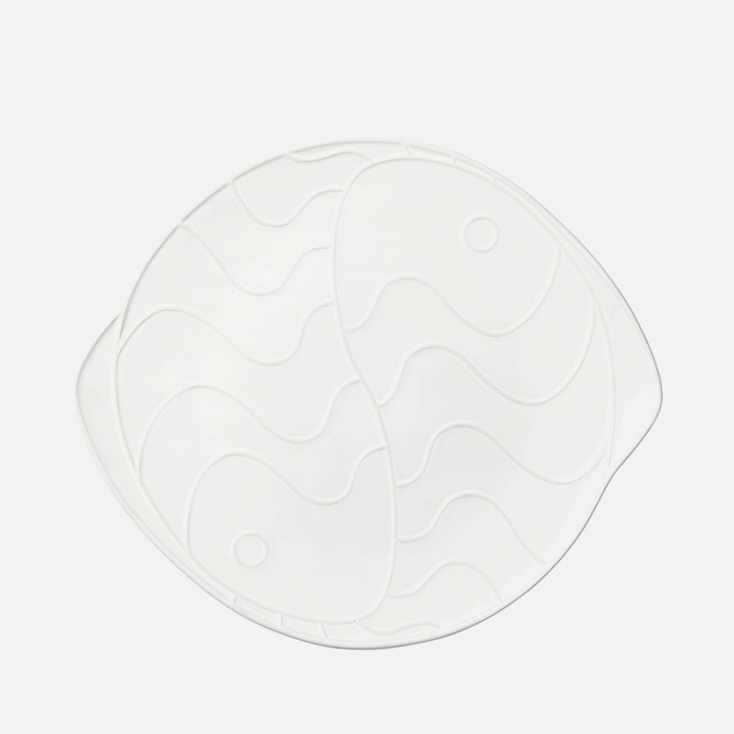 Broste Copenhagen Pesce Plate - White