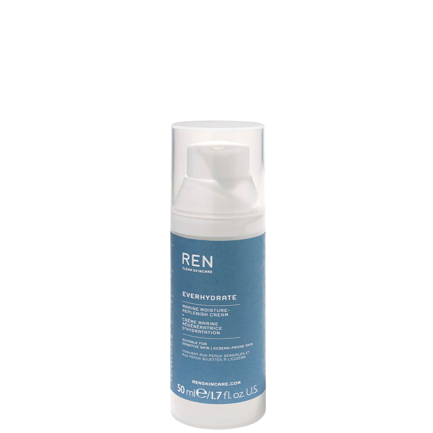 REN Clean Skincare Everhydrate Marine Moisture-Replenish Cream 50ml