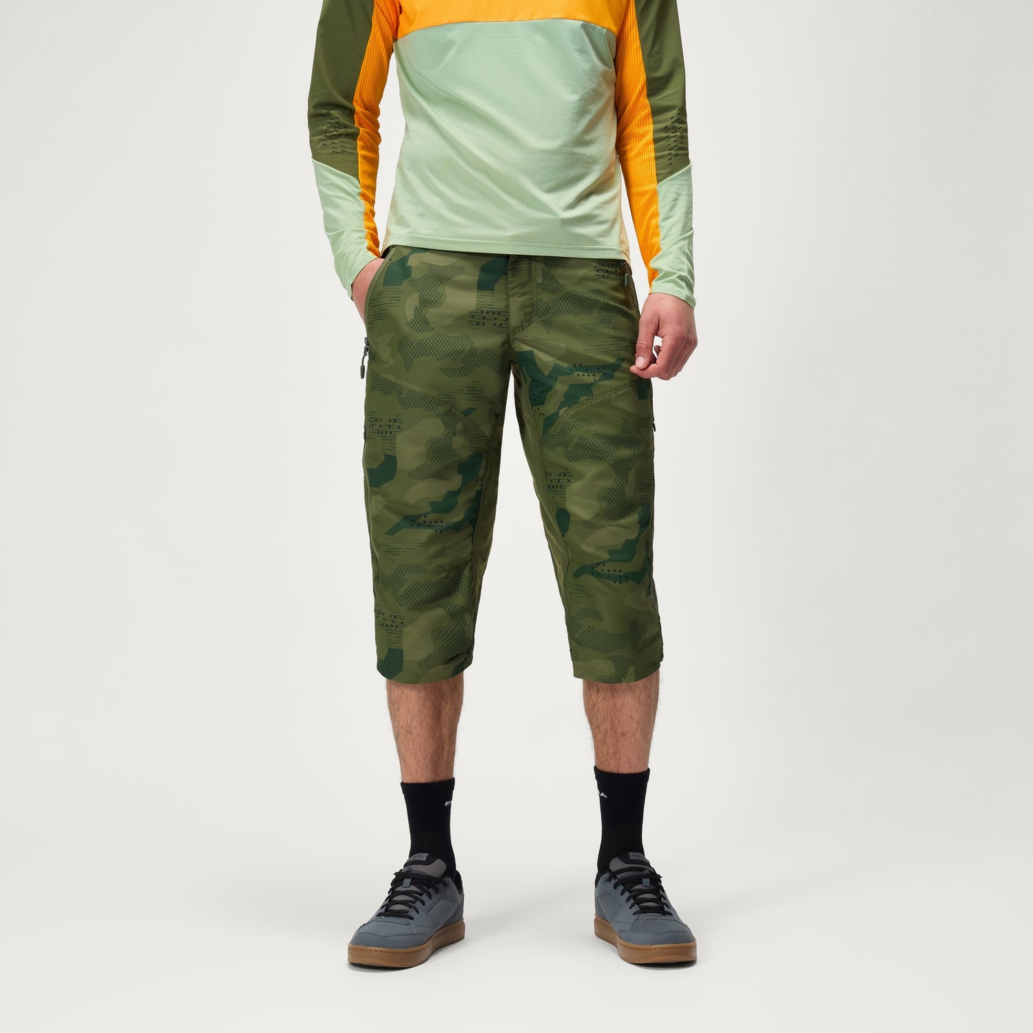 Men's Hummvee 3/4 Short - Tonal Olive - XXXL