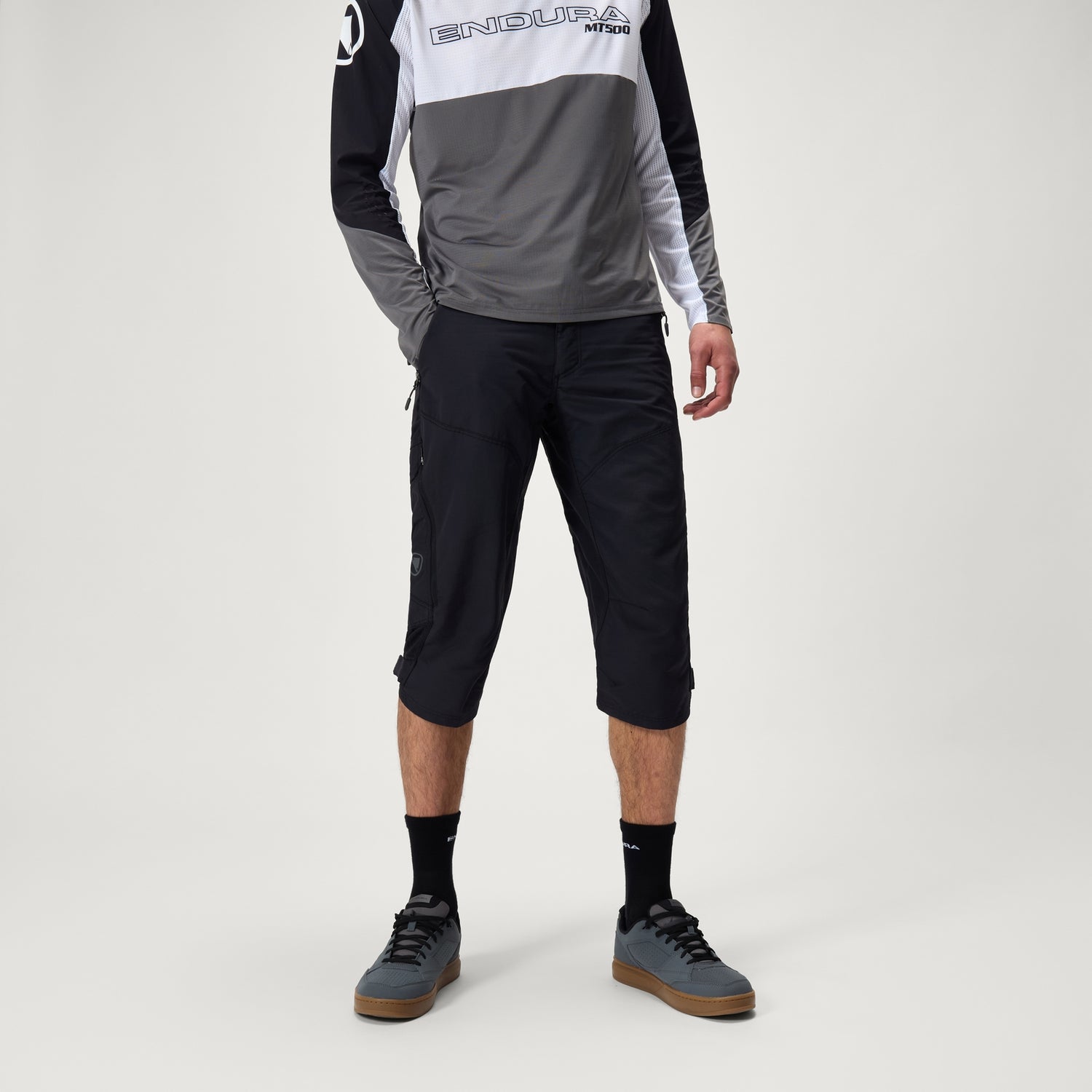 Men's Hummvee 3/4 Short - Black - XXXL