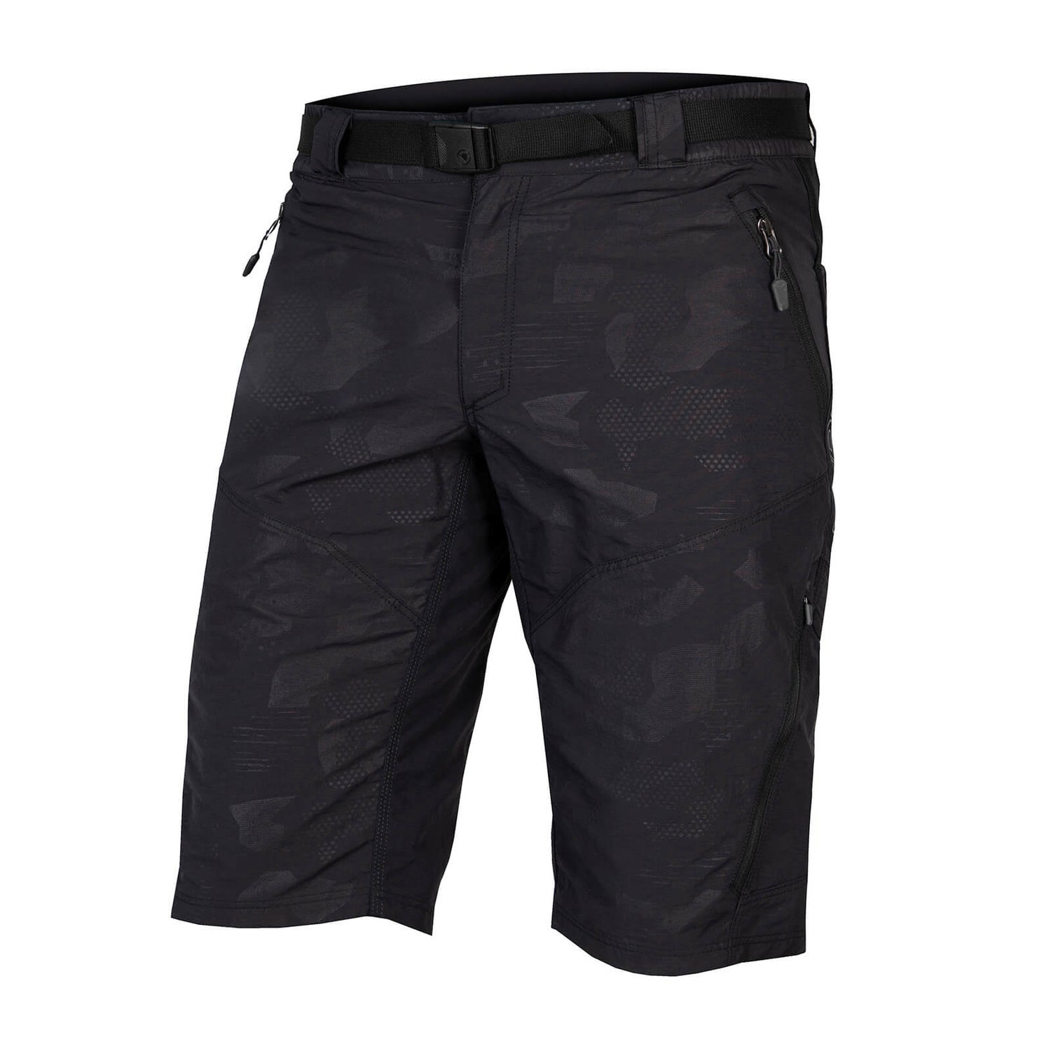 Hummvee Short with Liner - Black Camo - XXL